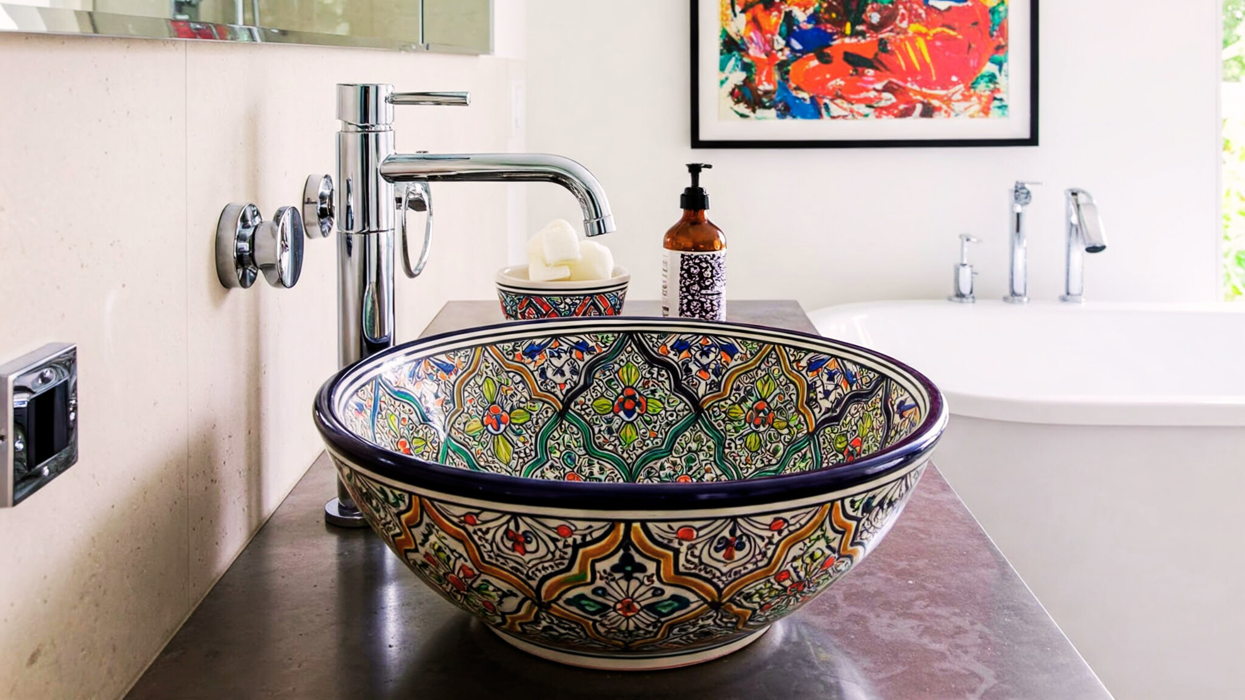handmade moroccan sinks