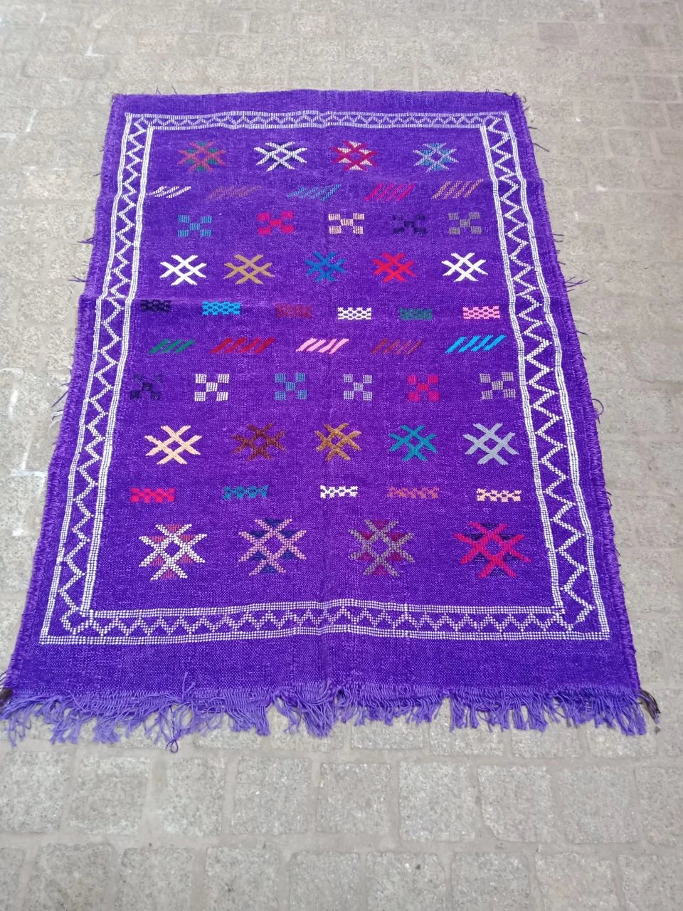 Moroccan Berber Rug. Handmade Berber Rug.Berber Kilim . Authentic Azilal. Sabra Rug. Boho Rug