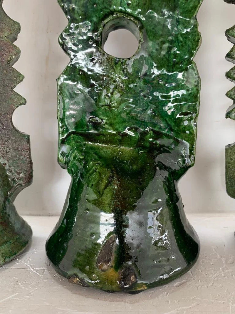 Boho Green Tamegroute Candle Holder