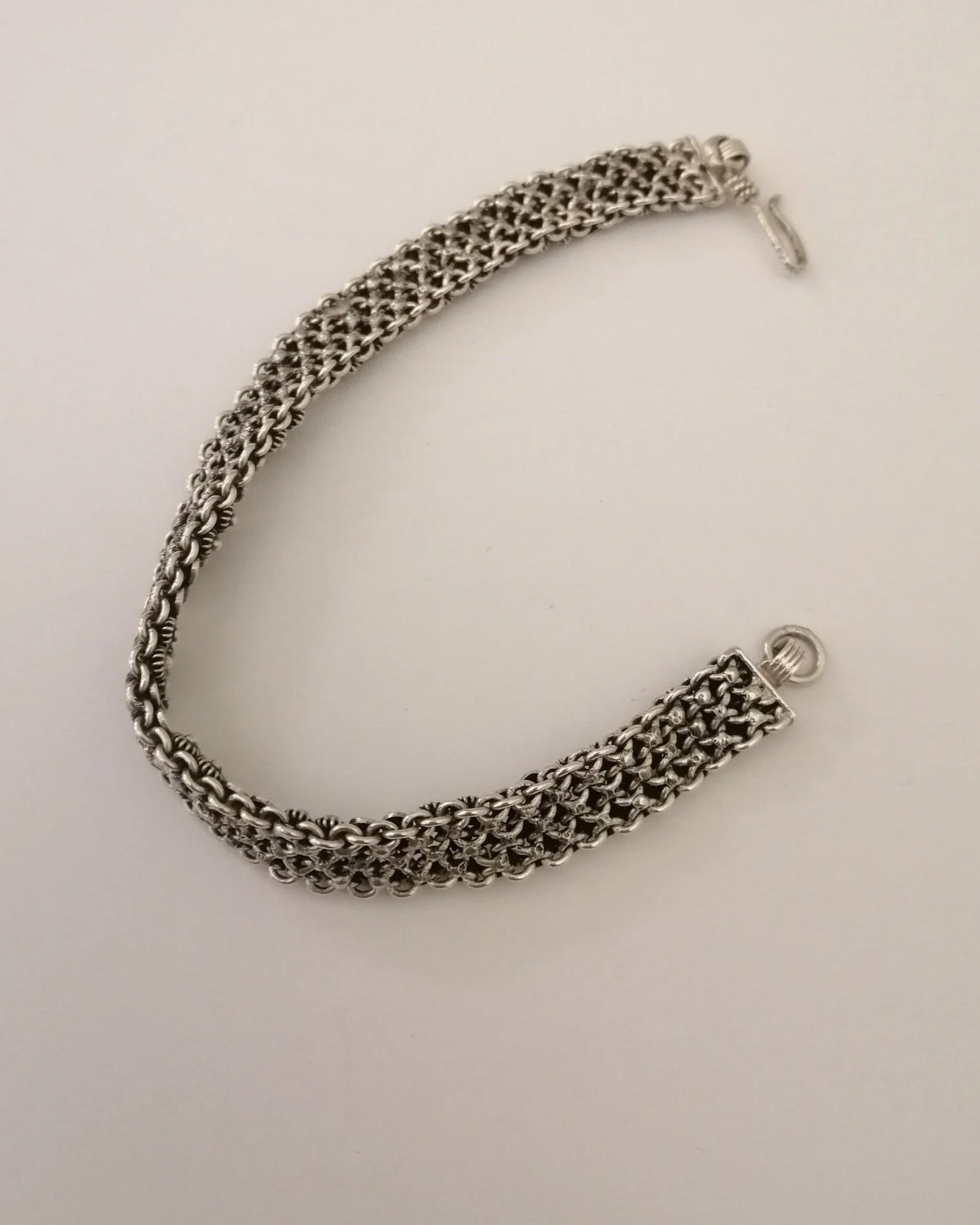 Elegant Vintage Silver Bracelet
