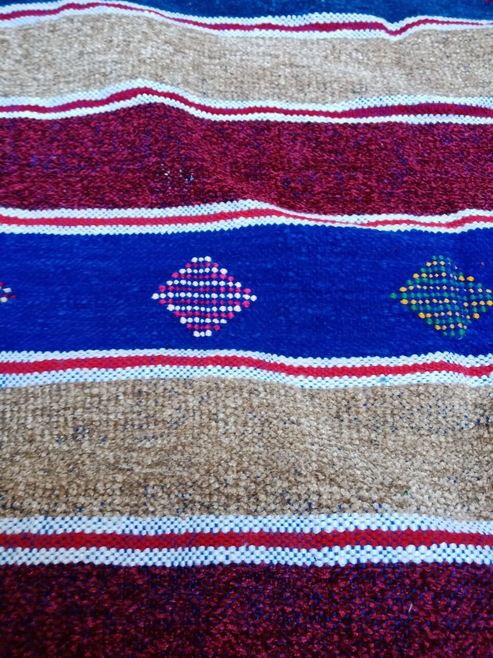 Cactus Silk Rug 3×5 Ft, Moroccan Cactus Silk Kilim Handmade .Cactus Silk Rug ,Sabra Carpet Berber Authentic Azilal Area Rug. Colorful Rug