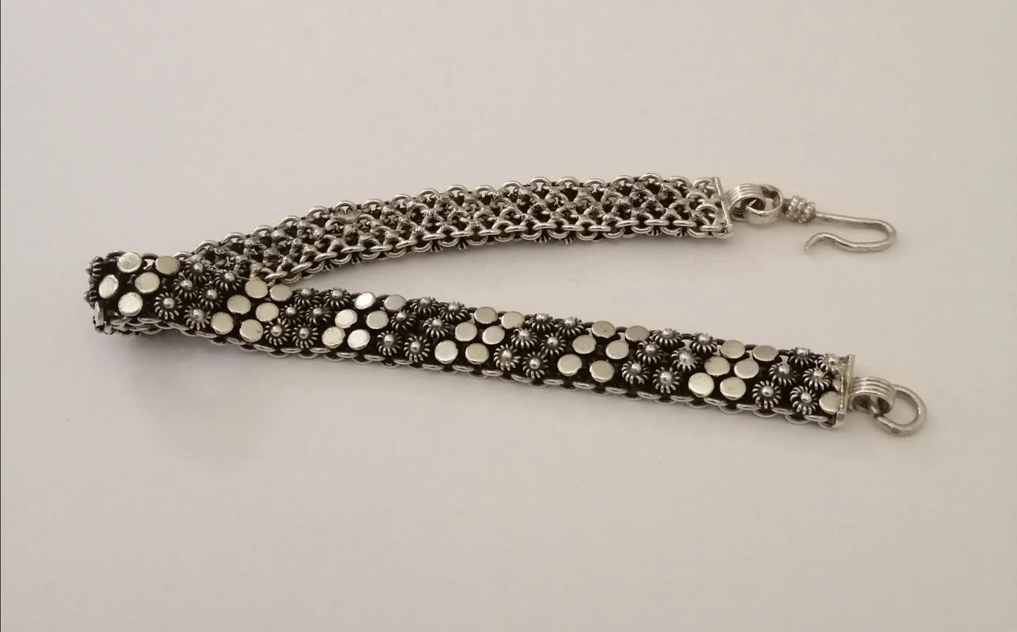Elegant Vintage Silver Bracelet