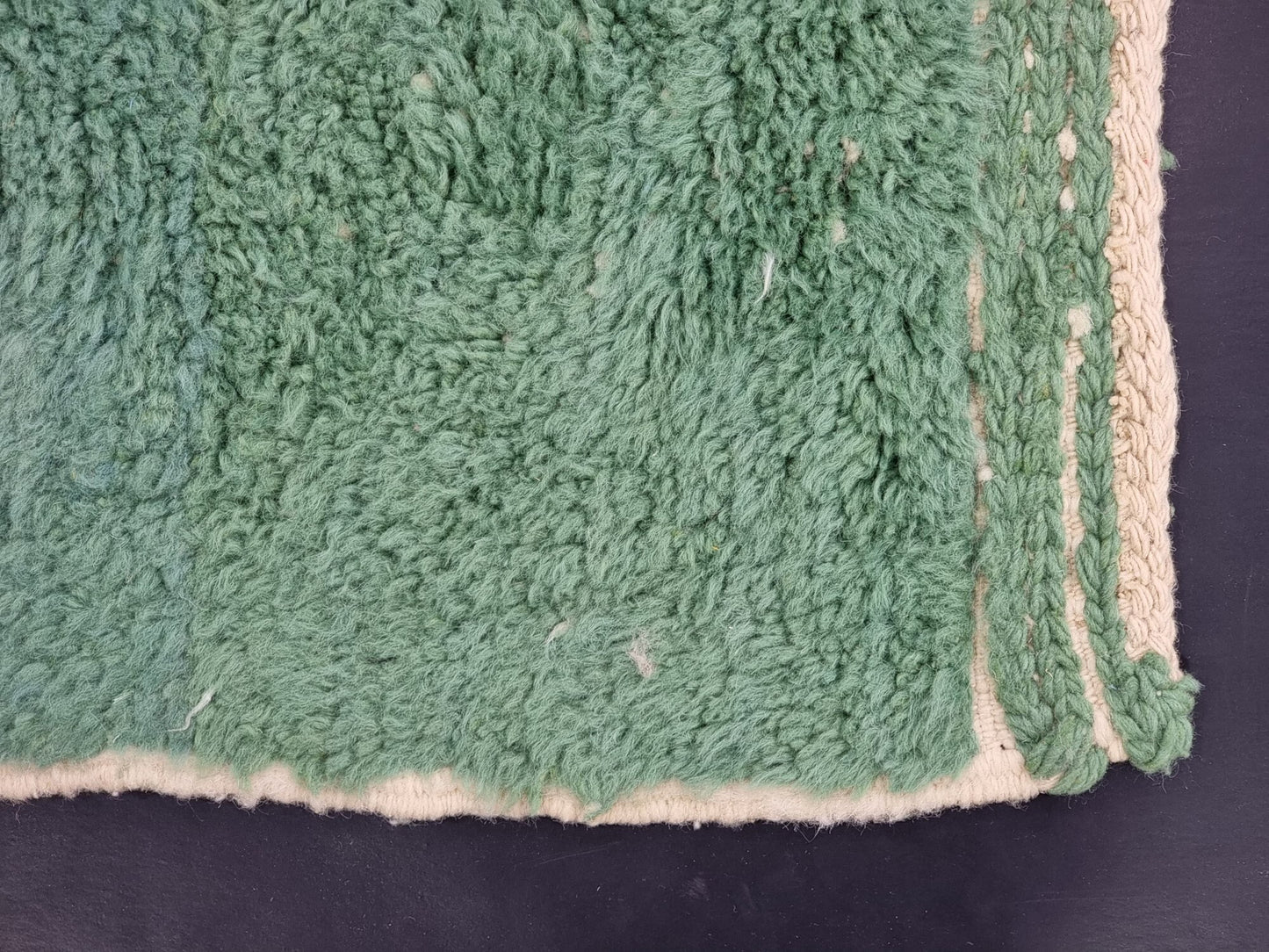 BENI OURAIN RUG 4X5, Multi-Color Moroccan Rug, Tribal Wool Rug, Fluffy Berber Carpet, Geometric & Funky Area Rug, Handmade Pink Boho Rug.