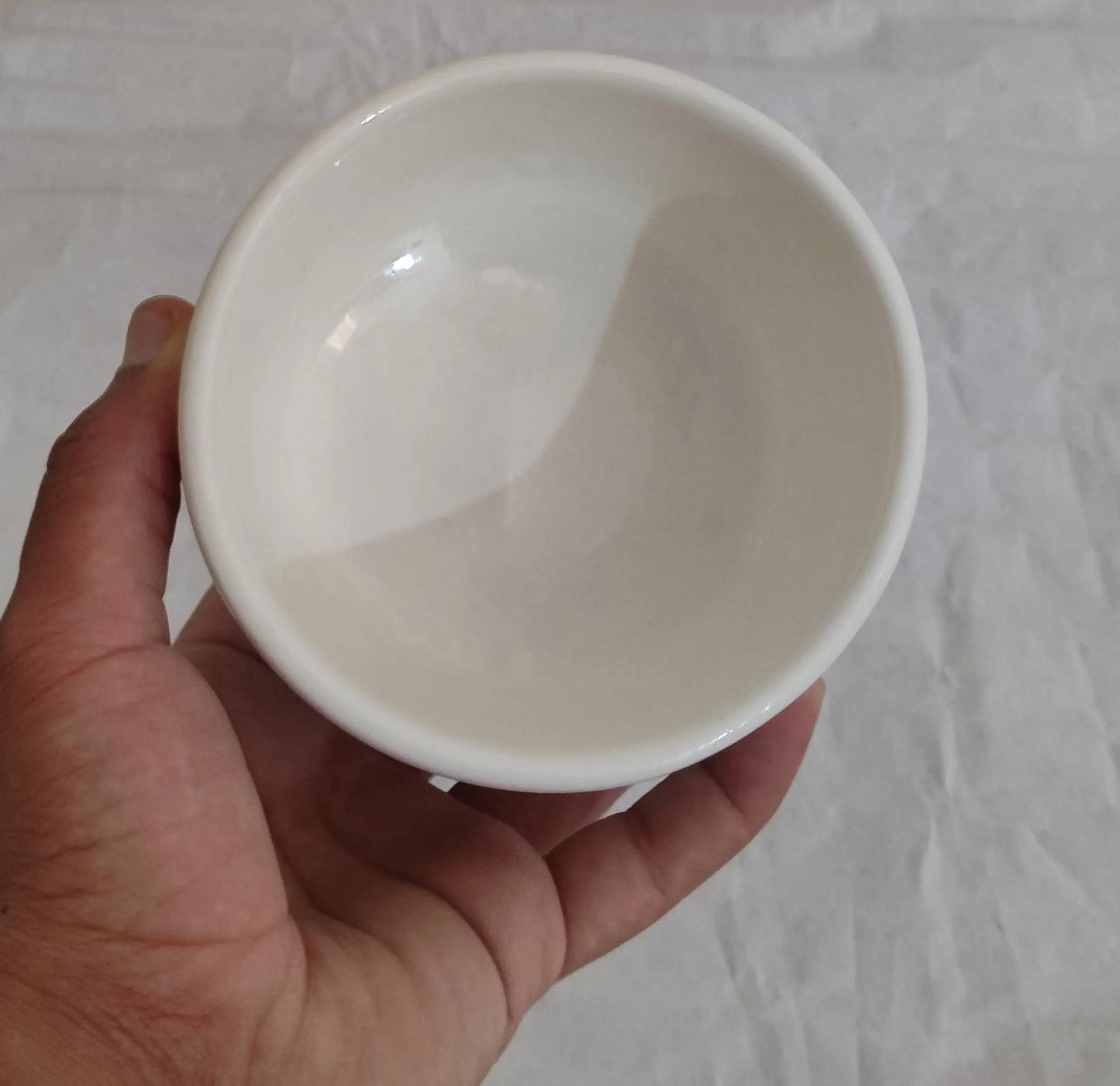 Set of 4 Handmade Moroccan Ceramic Soup,Salad Bowls - Small Ceramic Serving Pottery Bowl for Your Home & Kitchen - Handmade Decorative Gift