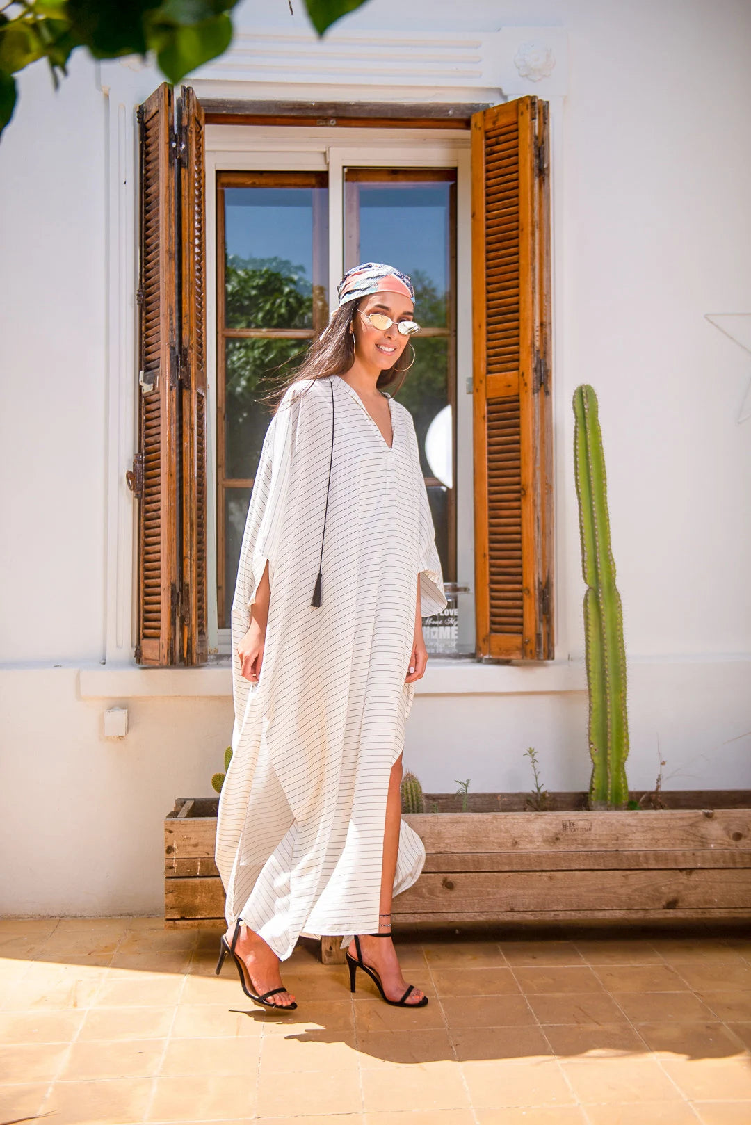 Moroccan Kaftan, Stripes Dress, Oversized Dress, Loose Kaftan, Handmade Caftan, Boho Dress, Summer Maxi Dress, Maternity Dress