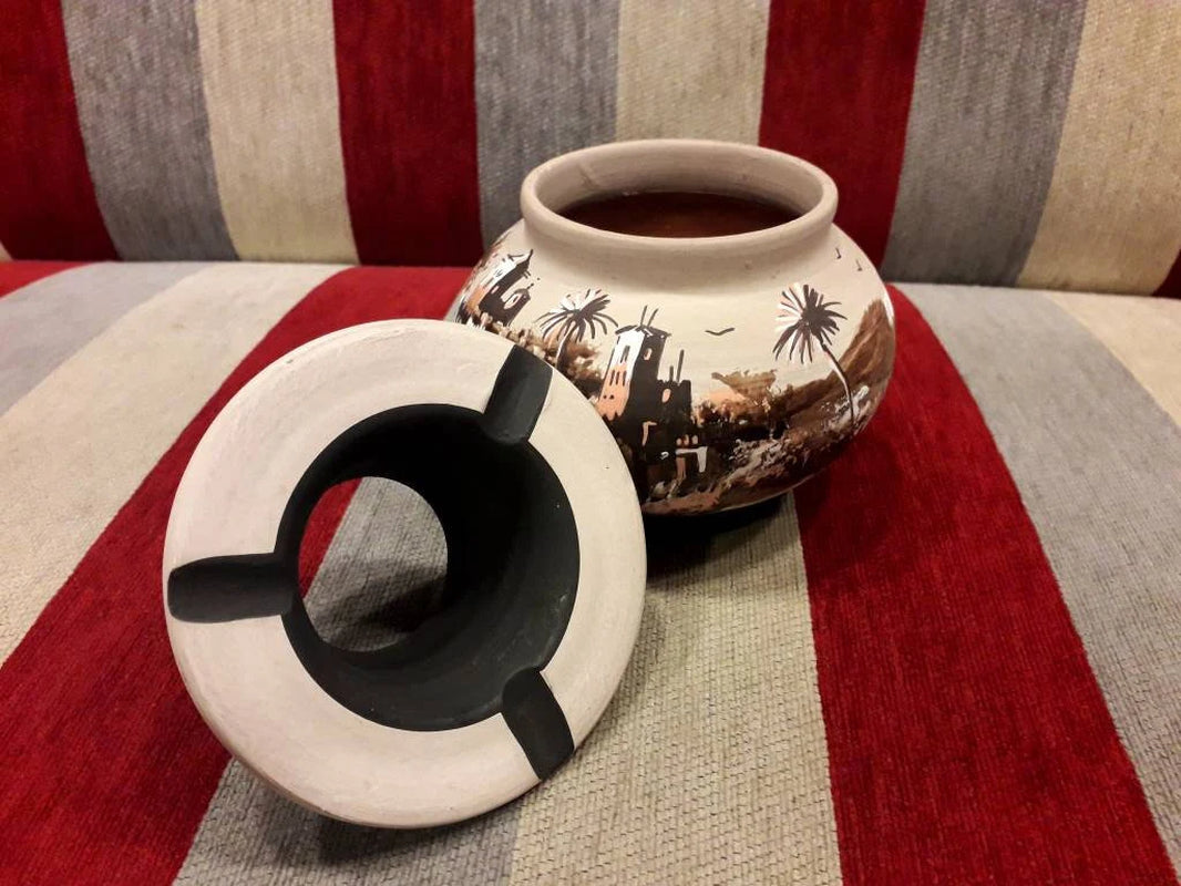 Moroccan round Ashtray Unique Ashtray Cigar Ashtray Home Decor Gift for Him Handmade Ashtray Decorative Ashtray with Lid