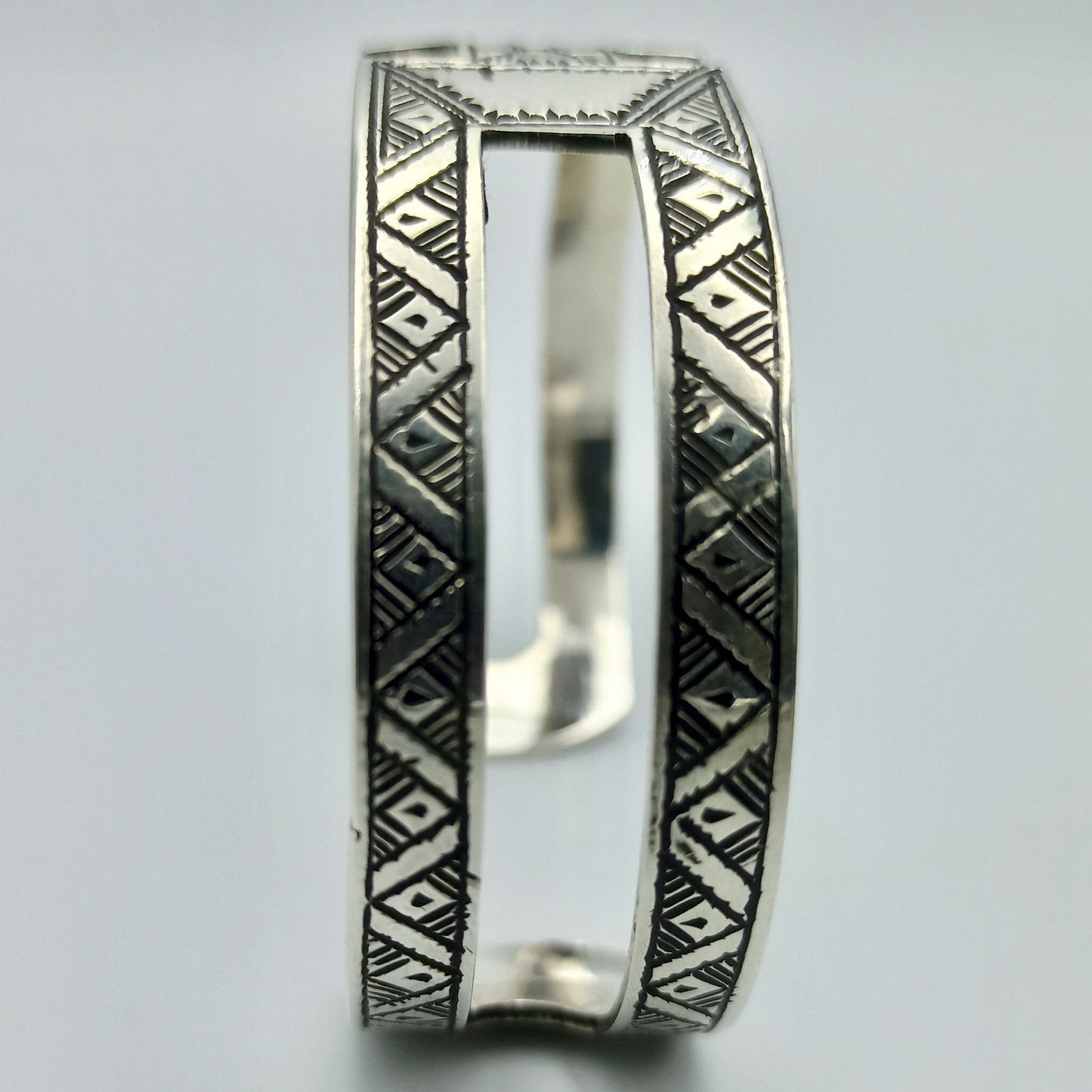 Bangle Bracelet 925 Sterling Silver Open Charm, Fine Jewelry Cuff Bracelet, Handmade Bracelet, Perfect for Any Occasion