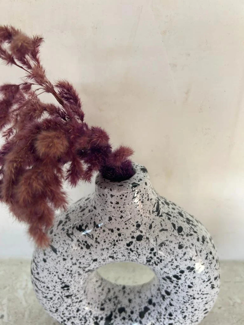 Terracotta Vase, Ceramic Pottery Decoration, Vase