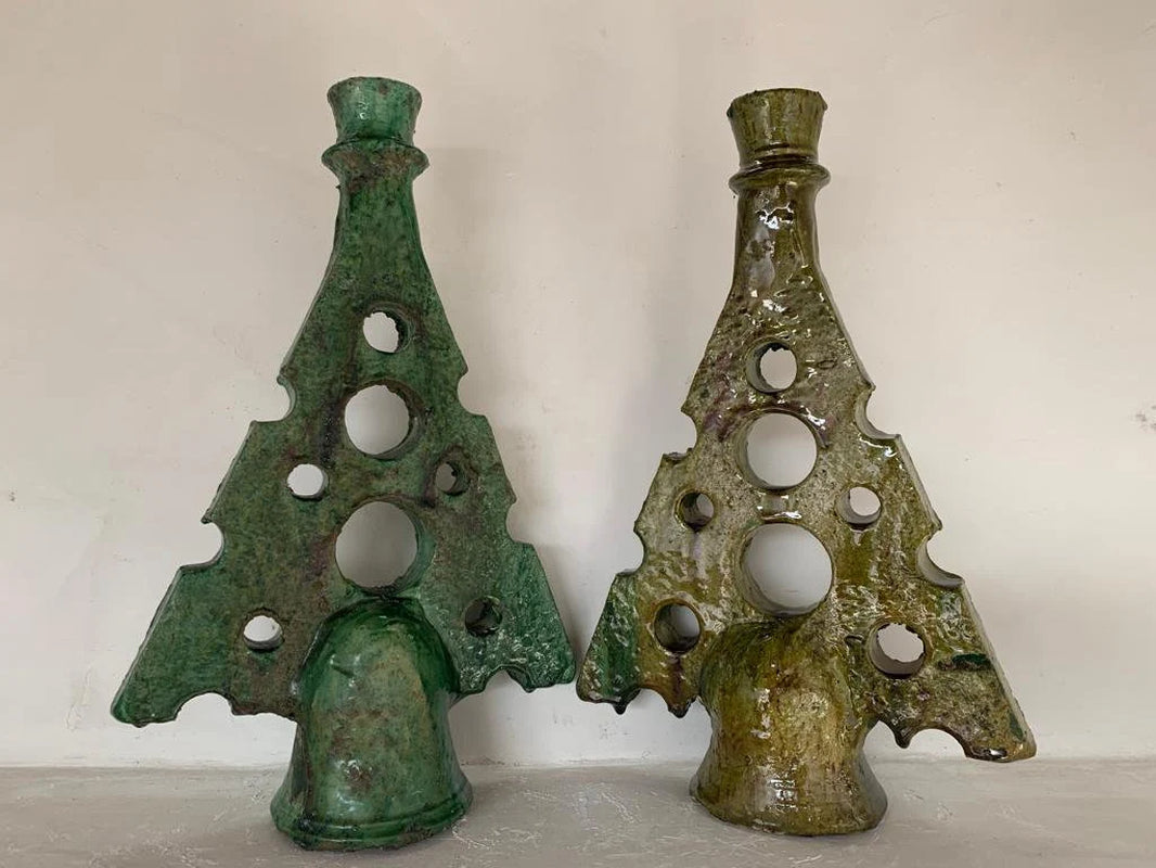 Tree Shape Candleholder, Natural Candleholder