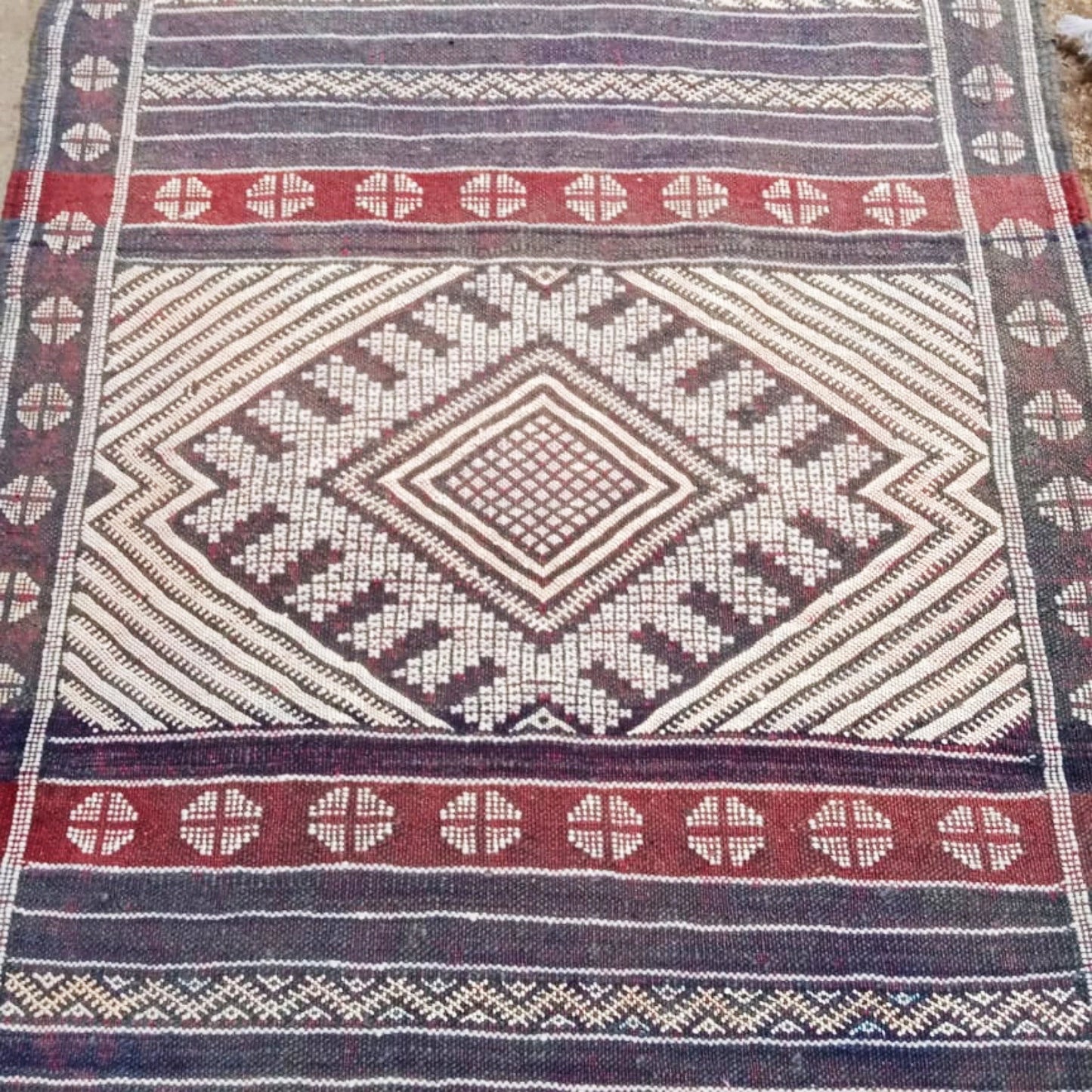 Cactus Silk Runner Rug 2×13 Ft. Moroccan Vintage Cactus Silk Kilim. Handmade Berber Rug. Authentic Azilal .Home Decor