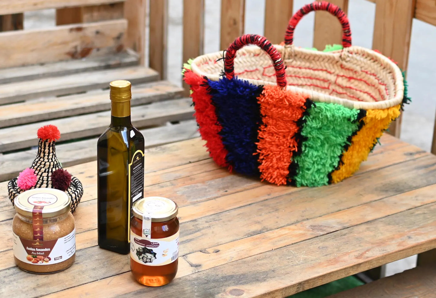 50 % OFF, Straw Bag,French BASKET, ,Wedding Gift,Moroccan Straw Bag,Eco-Friendly Dum Dum Wildflower Straw Bag, Hippie Backpacks,