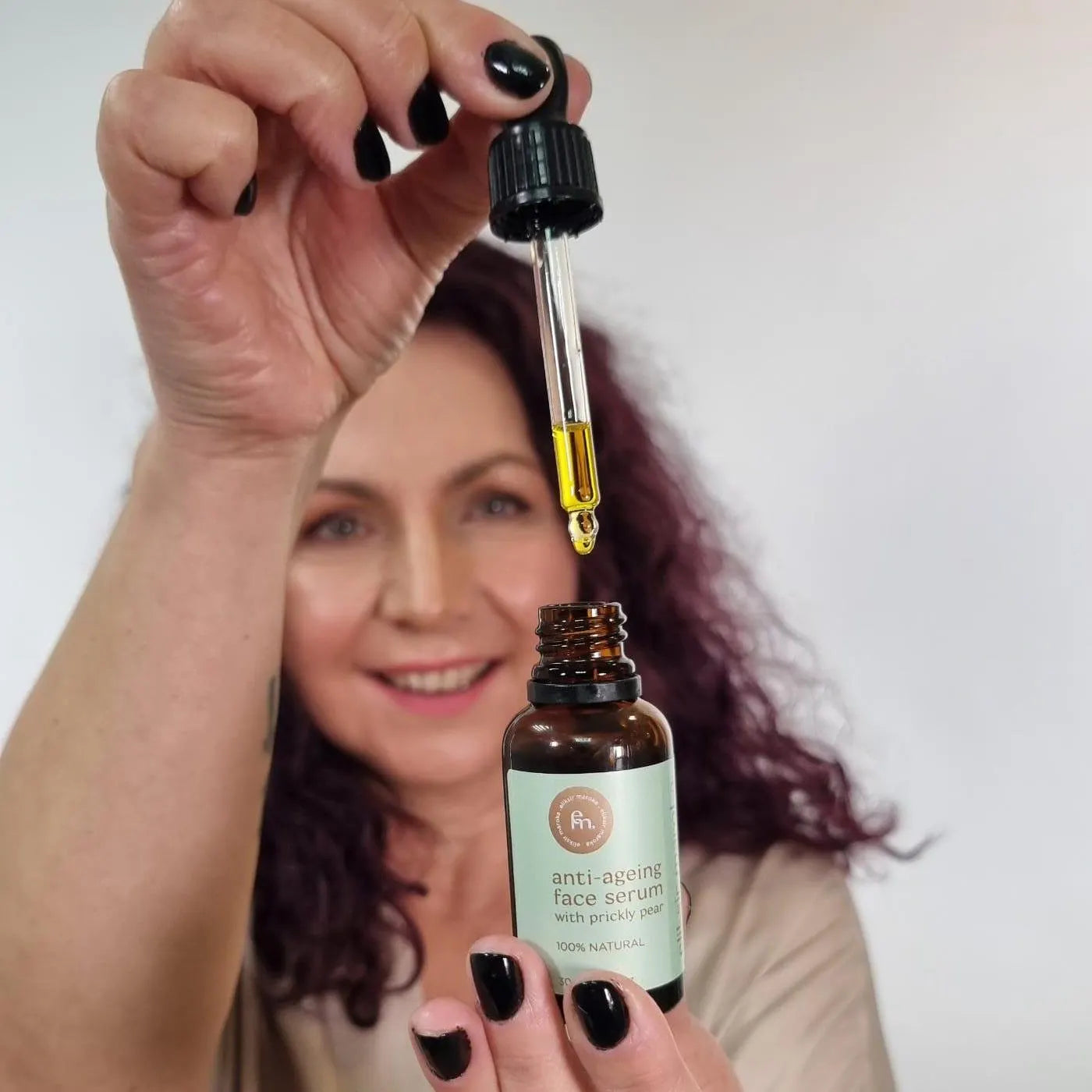 Organic Prickly Pear Oil Anti-Aging Serum – Hydrating Face Serum for Women, Vegan & Cruelty-Free – Brightening, Wrinkle-Reducing Skincare