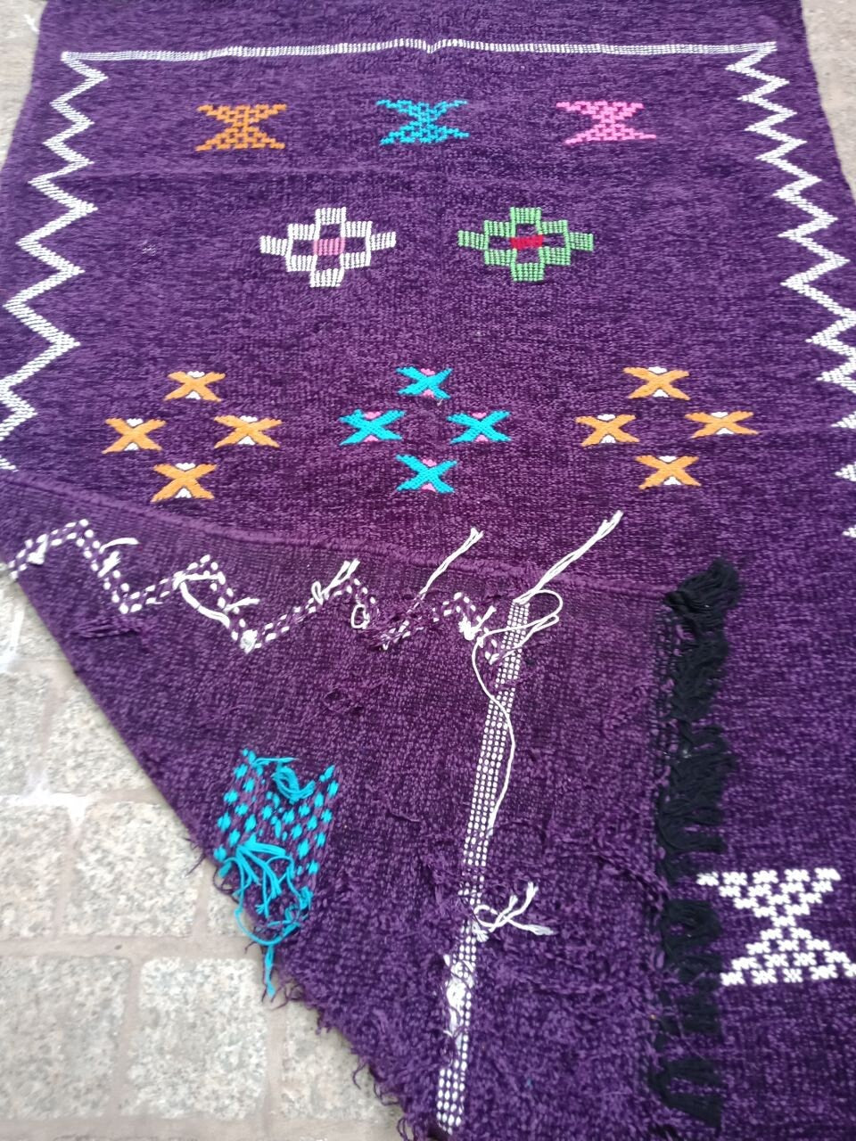 Moroccan Berber Rug. Handmade Berber Rug.Berber Kilim . Authentic Azilal. Sabra Rug. Boho Rug