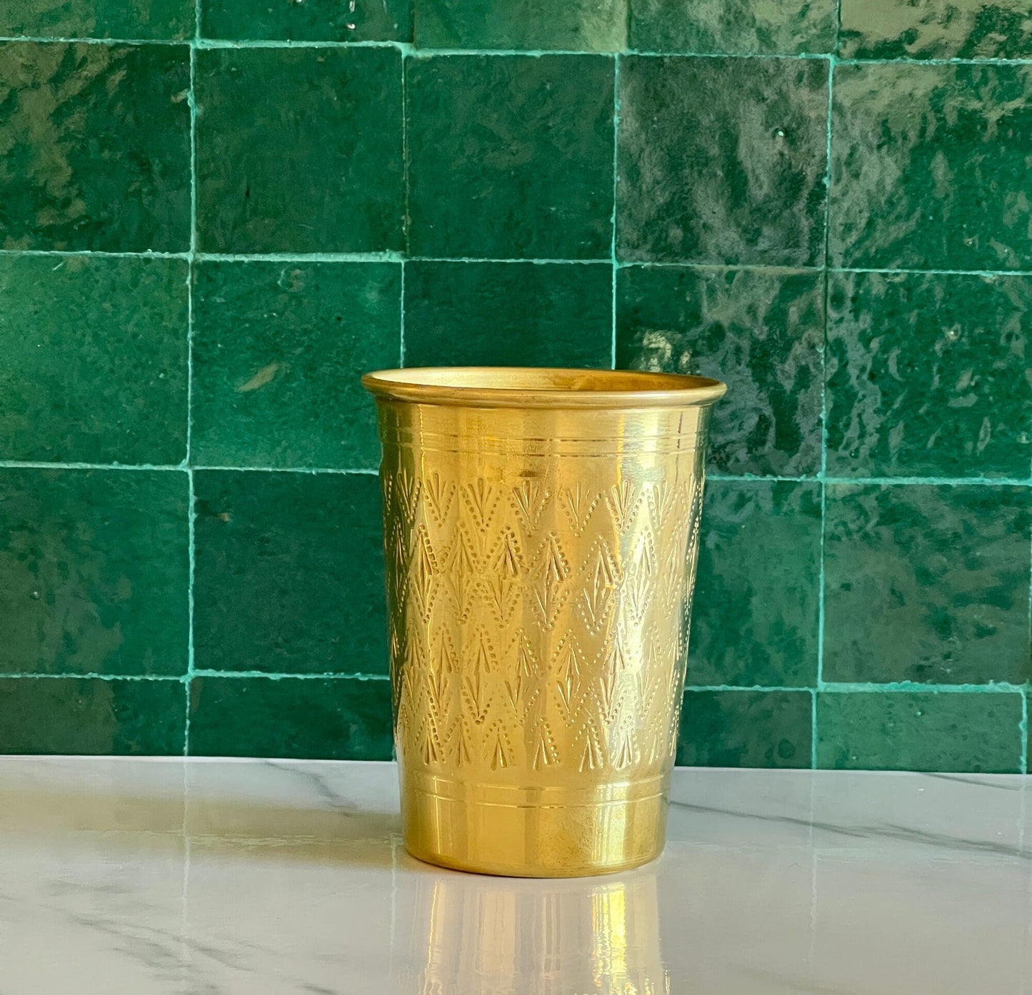 Wall Mounted Toothbrush Holder, Toothpaste Holder, Brass Tumbler, Cup Holder, Bathroom Accessories, Brush Holder