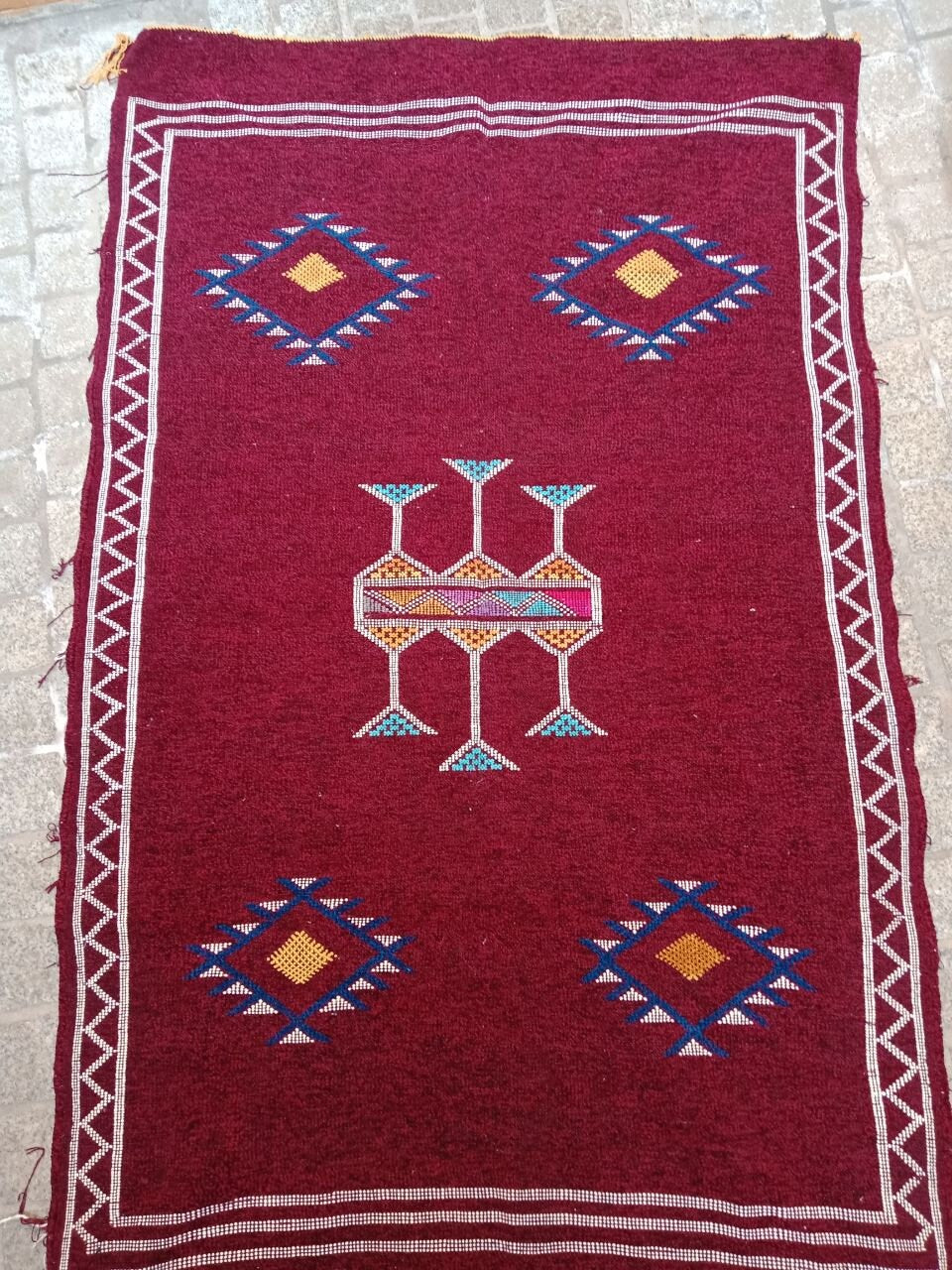 Moroccan Berber Rug. Handmade Berber Rug.Berber Kilim . Authentic Azilal. Sabra Rug. Boho Rug