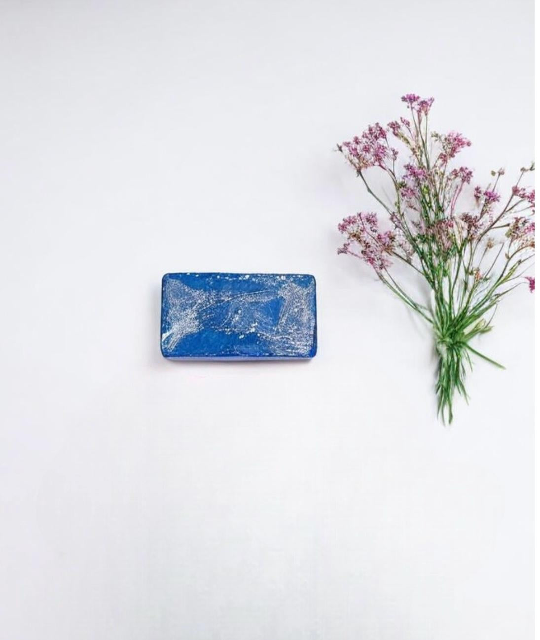 Handmade Moroccan Soaps with Prickly Pear, Argan, Blue Nila, and Saffron
