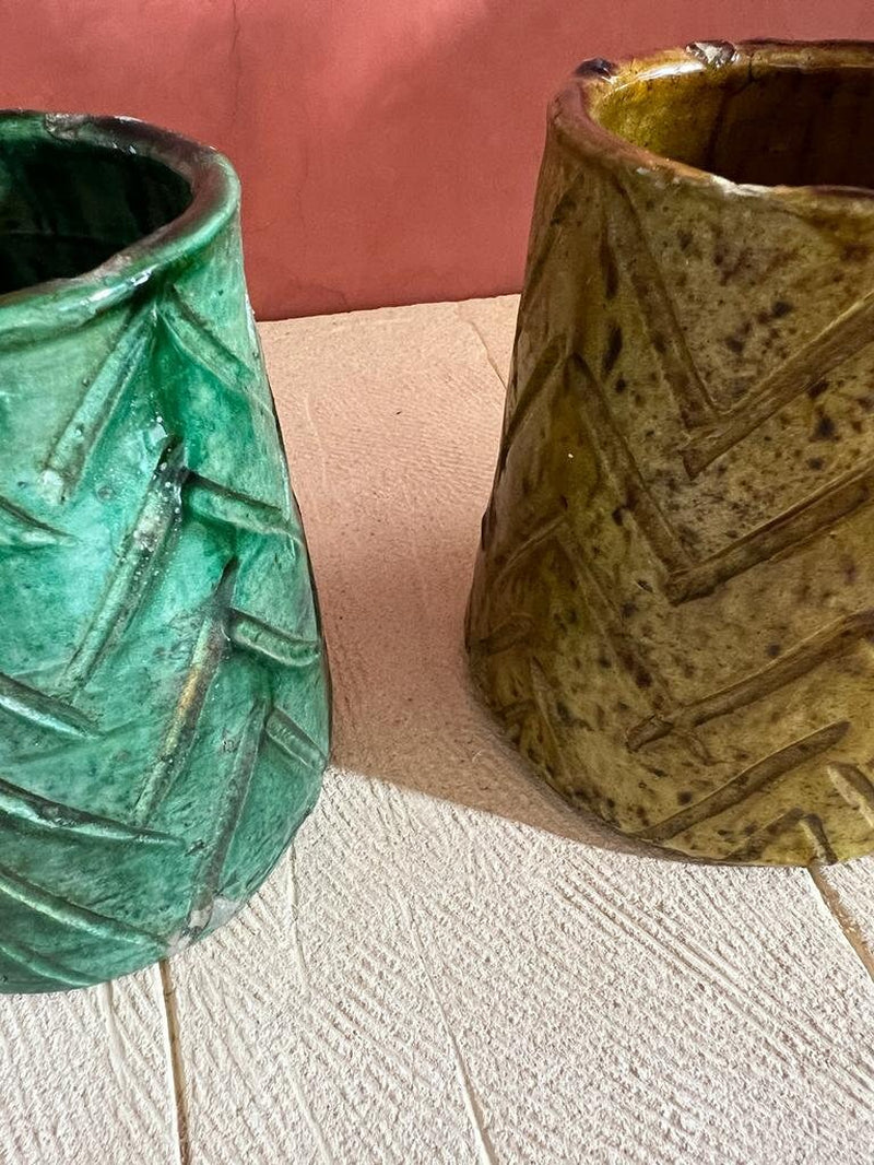 Small Terracotta Pots, Tamegrout Vase