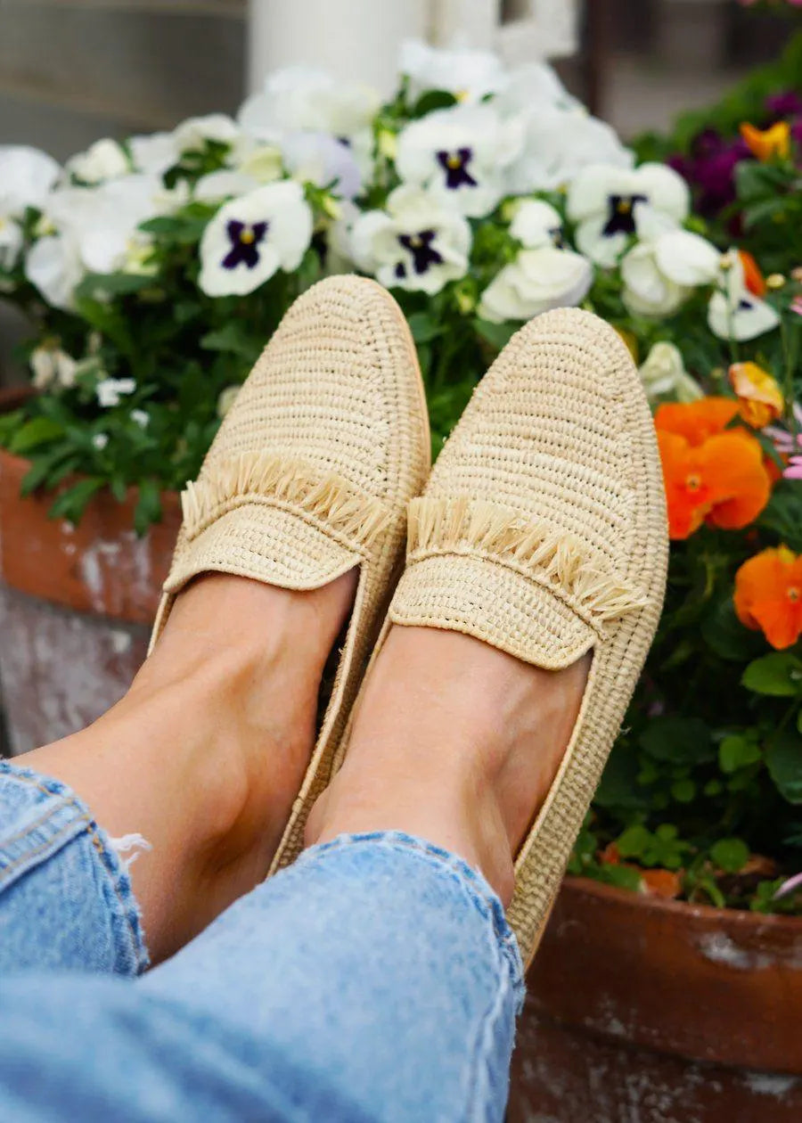Moroccan Raffia Shoes, Wedding Raffia Shoes for Women, Stylish Raffia Slipper Mules, Unique Moroccan Gift Raffia Mules, Gift for Girlfriend