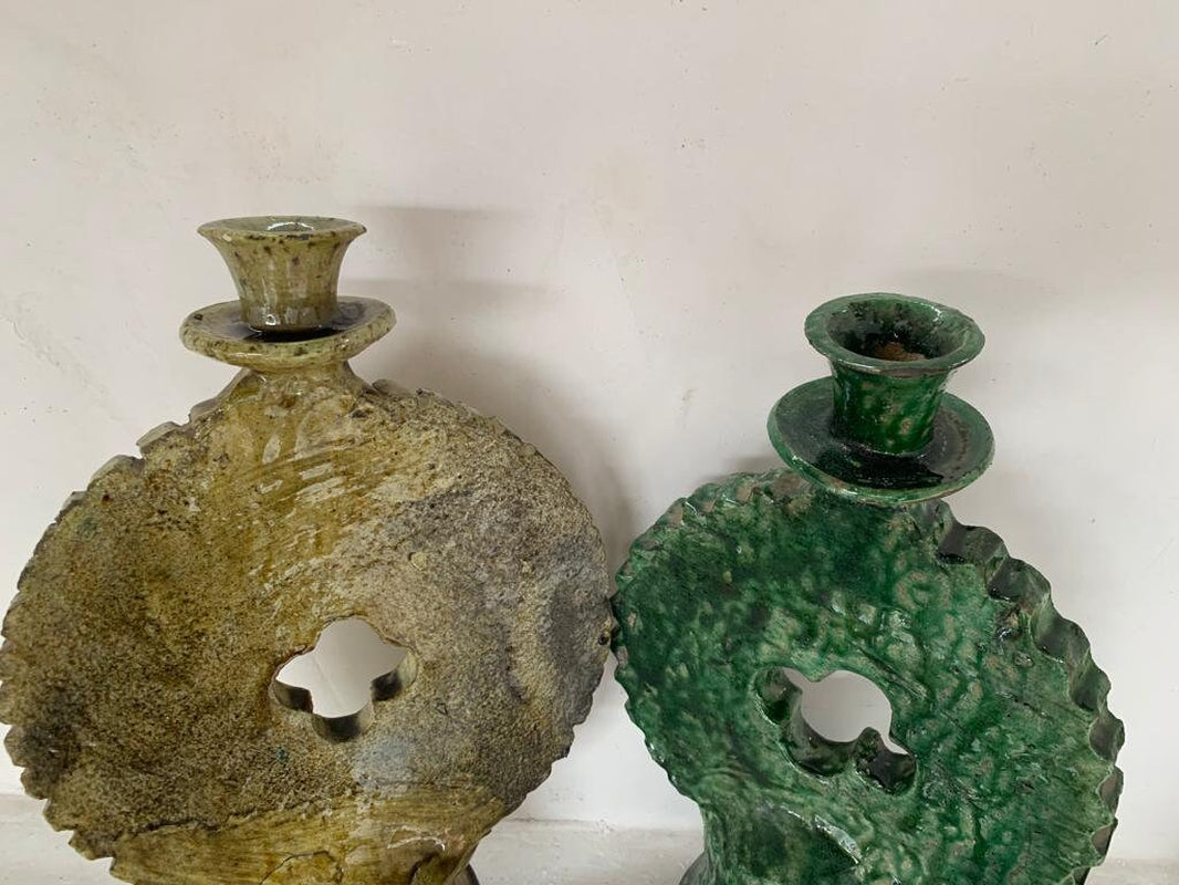 Circled Candle Holder, Handmade Candlestick