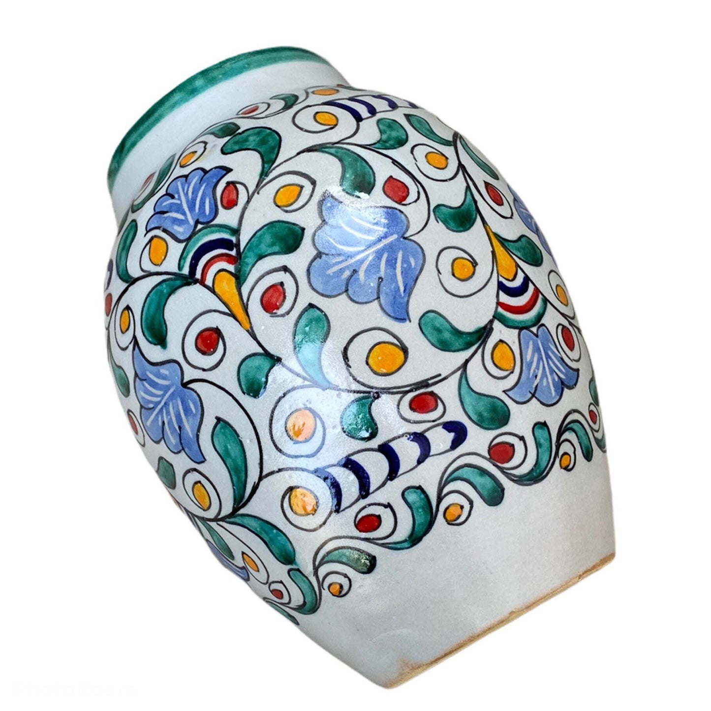 Handmade Traditional Moroccan Ceramic Vase, Moroccan Ceramic Handmade Vase, Pottery Vase, Handmade Vase