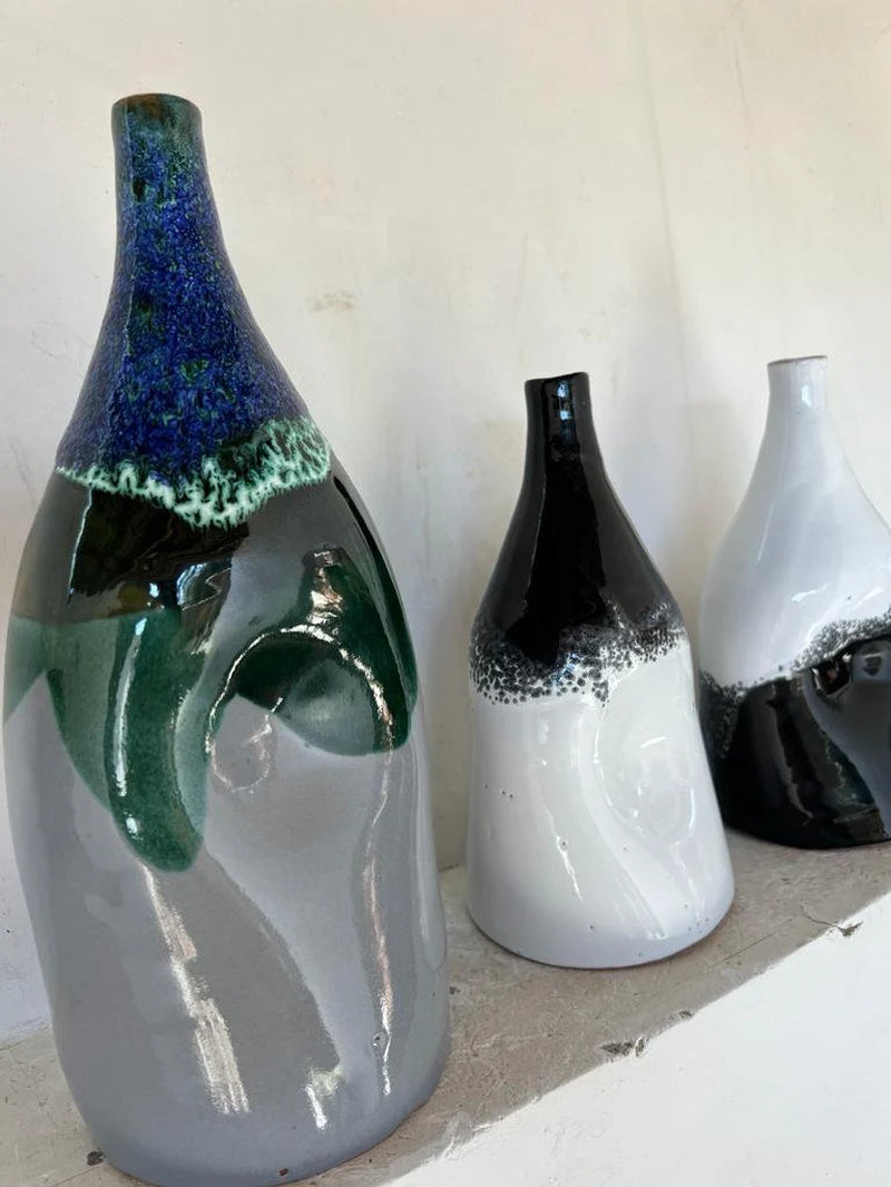 Terracotta Vase, Ceramic Pottery for Deco