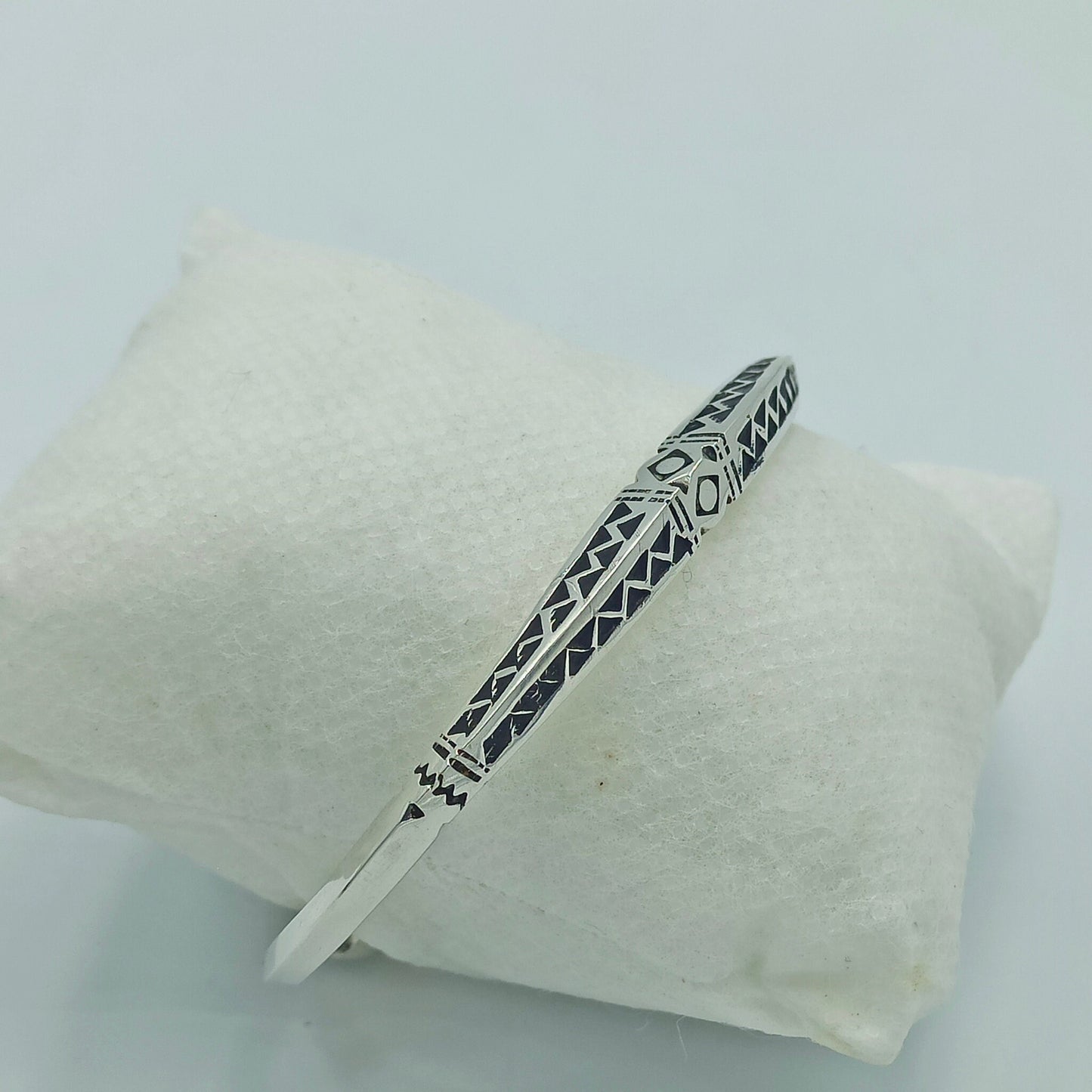 Silver Bracelet Tuareg Jewelery , Tuareg Moroccan Bracelet with Ethnic Tuareg Engraving in 925 Silver, , Unique Jewelry, Mens and Women Gift