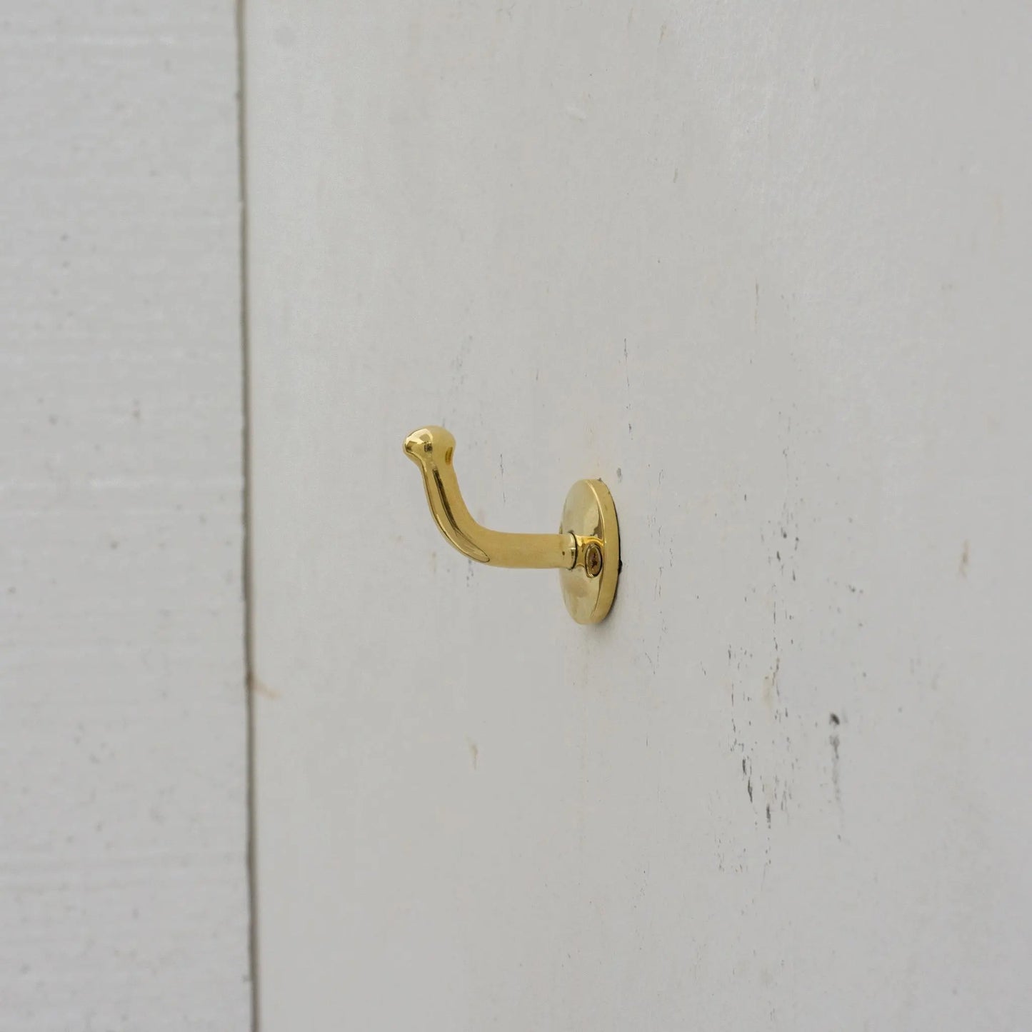 Solid Brass Single Hook, Coat Hook, Clothes Hook, Shower Hook, Towel Hanger