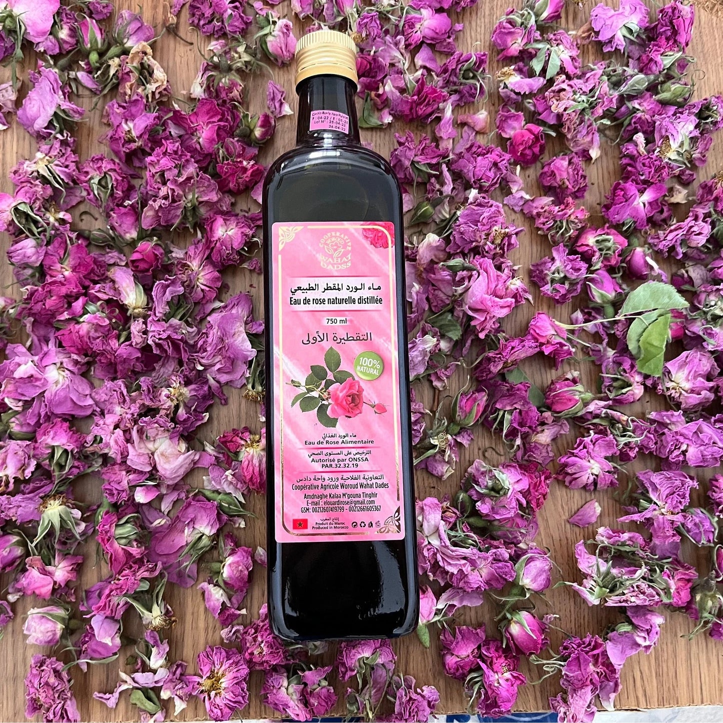 Pure Rose Water from Kelaa M'Gouna, Morocco - All-Natural Skincare & Magic Elixir
