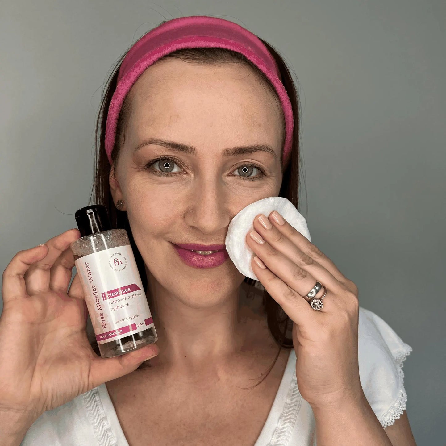 Rose Micellar Cleansing Water – Natural Makeup Remover & Hydrating Toner – Alcohol-Free, Vegan, for Sensitive Skin – 200Ml Face Cleanser