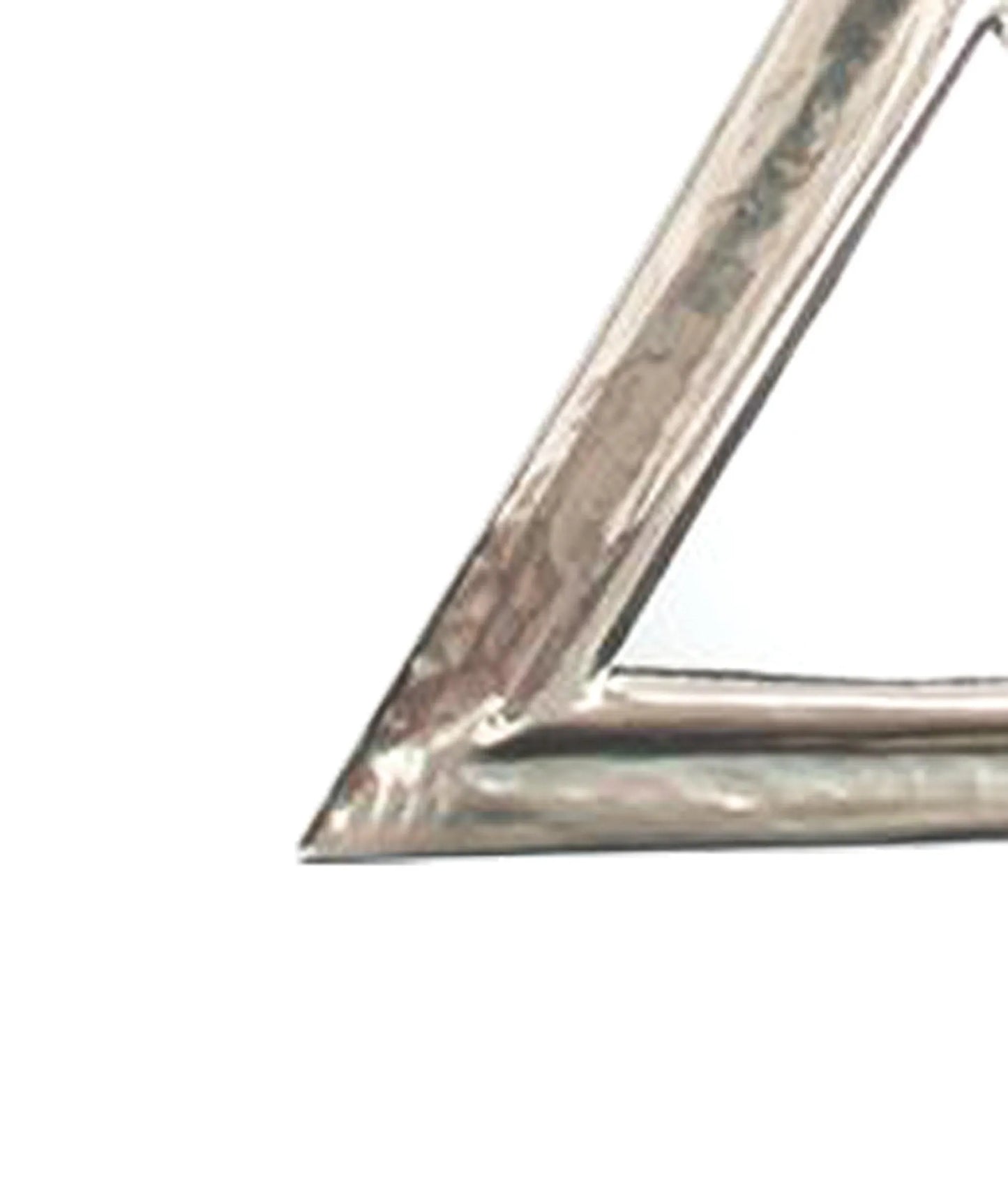 Hammered Silver Mirror, Square Wall Mirror, Handmade