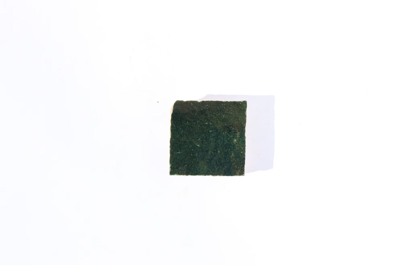 1 Square Foot Zellige Tile Dark Green Tiles Moroccan Tile Square Handmade Rustic Tiles Fireplace Tile Backsplash Zellij Green Mosaic Tile