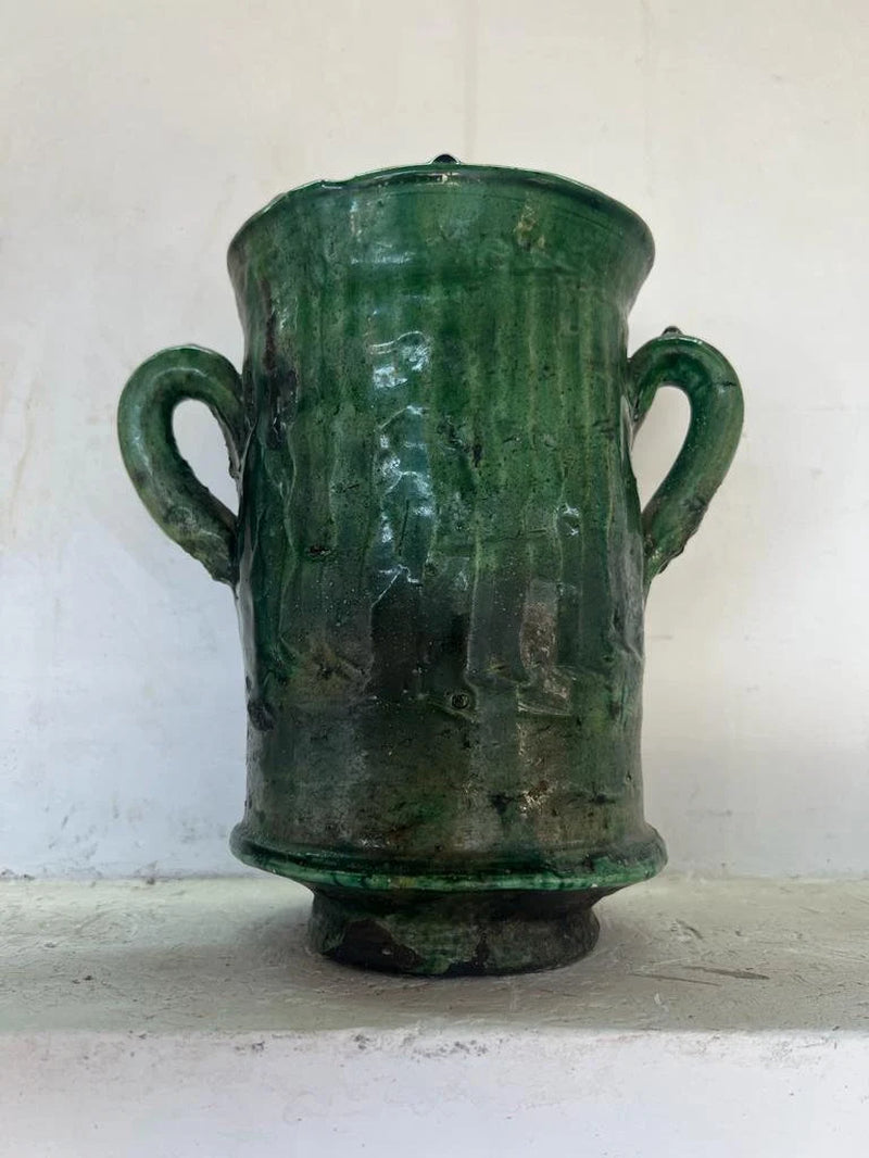 Terracotta Mini Pots, Tamegroute Pottery, Natural Vase