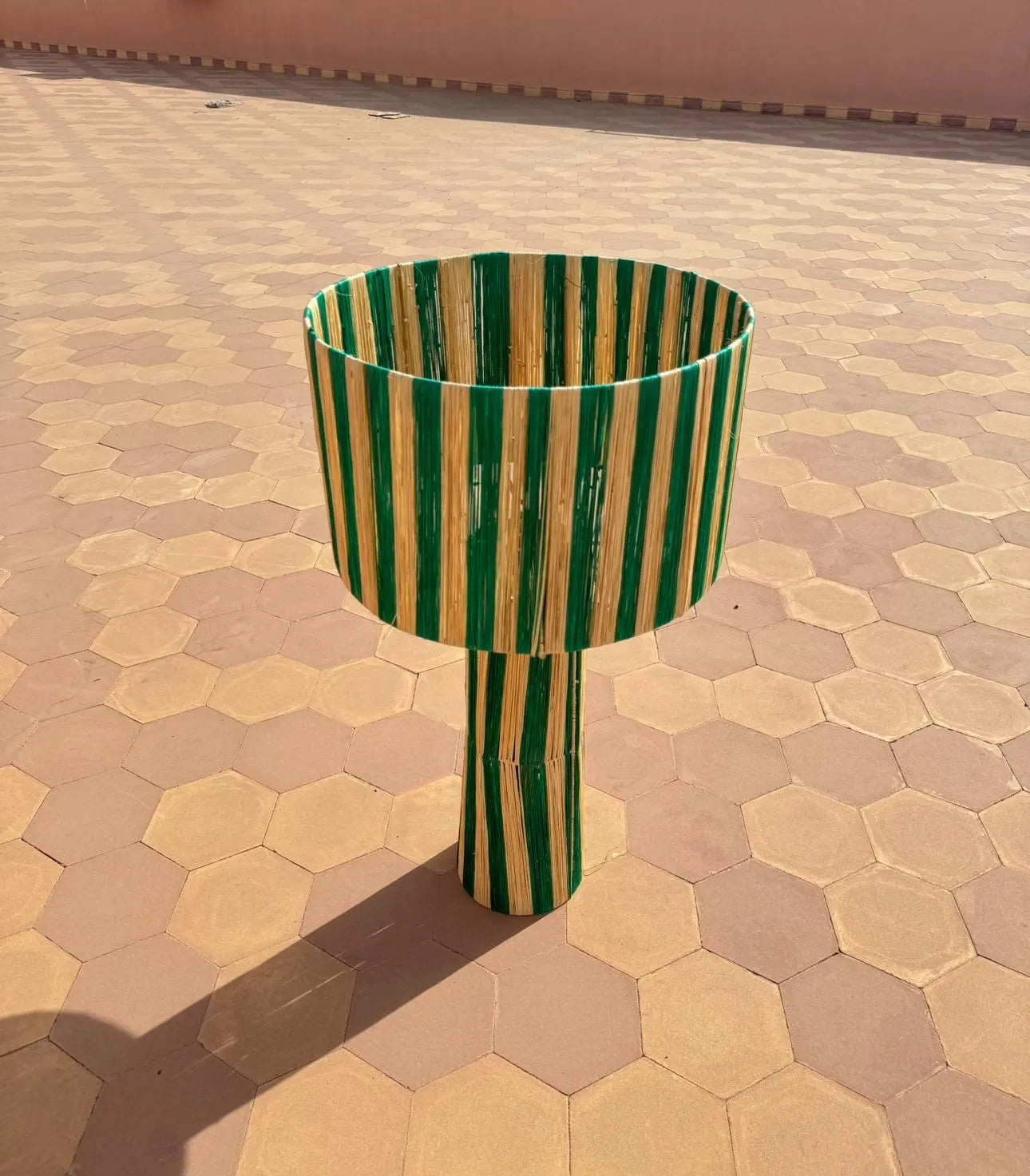 Lamp Raffia Natural Raffia Lamp, Raffia Lampshade, TABLE LAMPSHADES Moroccan Handmade in Rattan, Wicker Shade, Straw