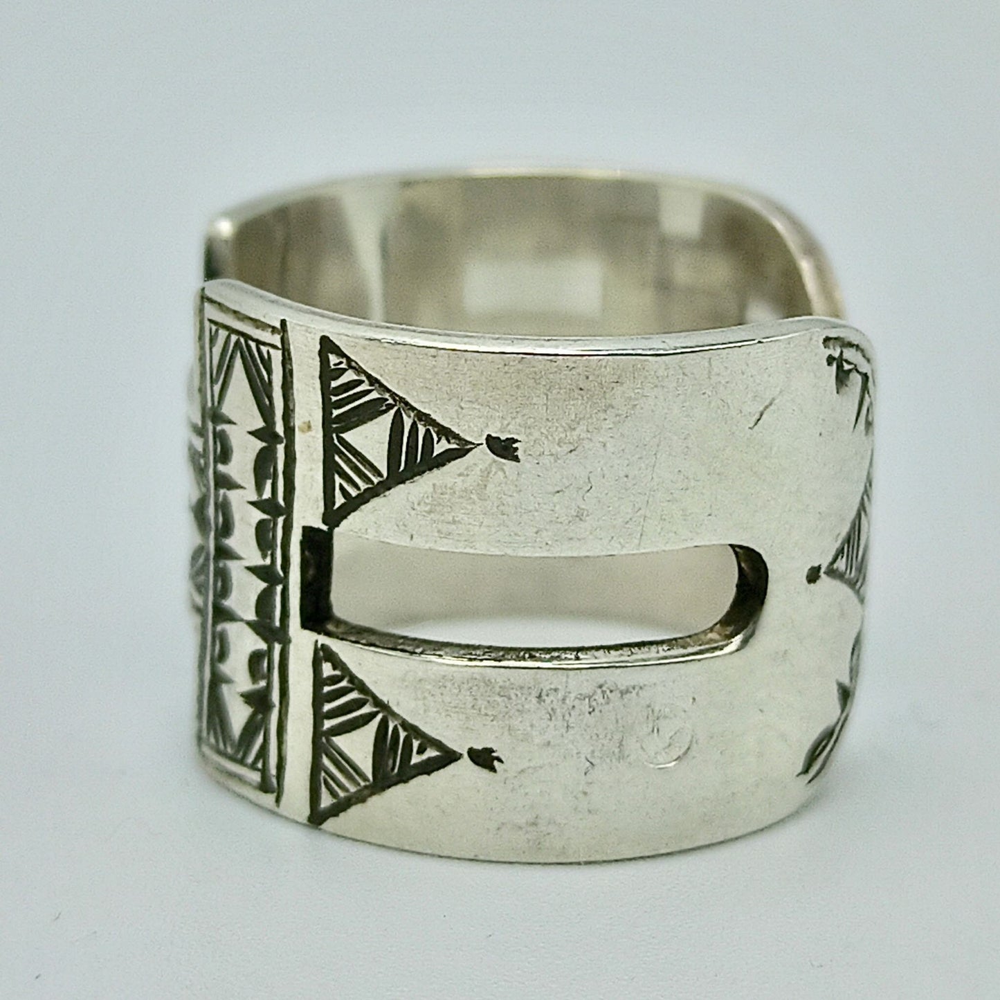 Silver Ring, Engraved Ring, Unique Boho Ring, 925 Sterling Silver, Engraved Ring, Crafted Ring, Perfect for Any Occasion