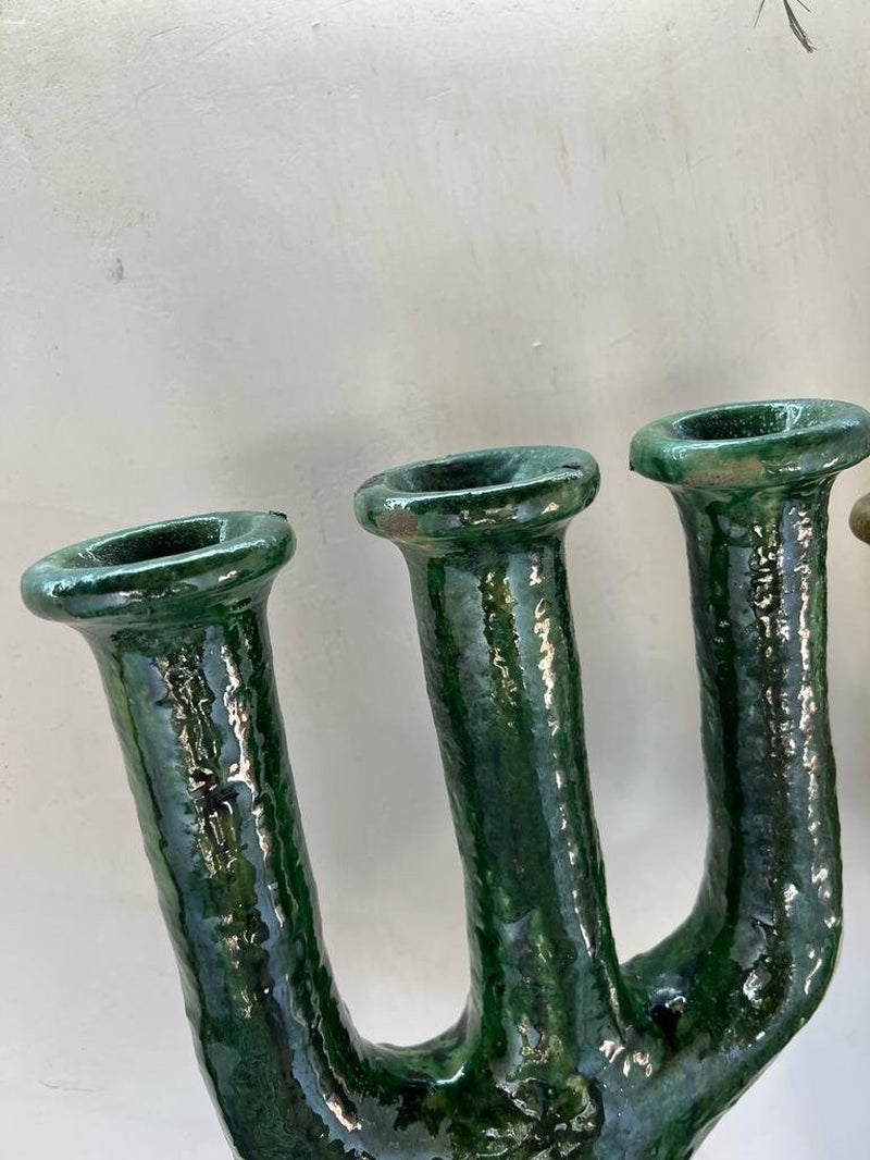 Candle Holder, Bohemian Tamegroute Candle Holder