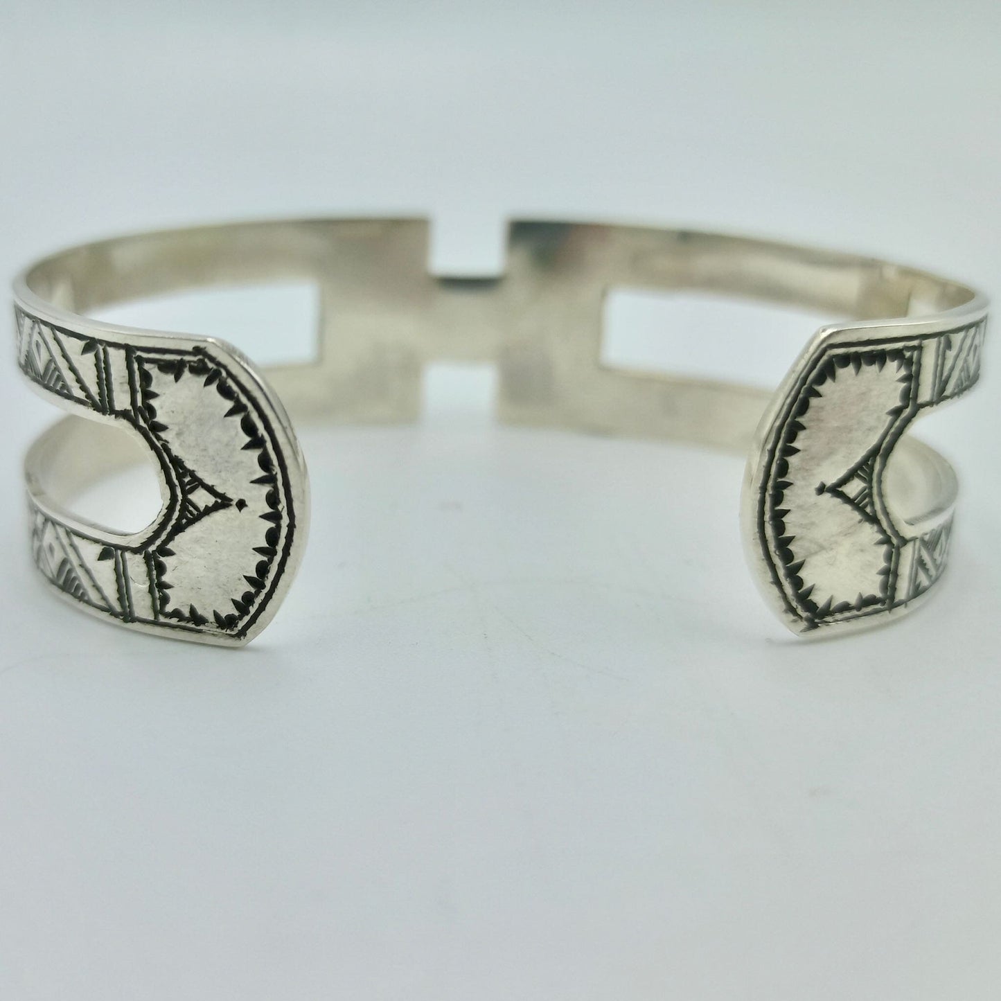 Bangle Bracelet 925 Sterling Silver Open Charm, Fine Jewelry Cuff Bracelet, Handmade Bracelet, Perfect for Any Occasion
