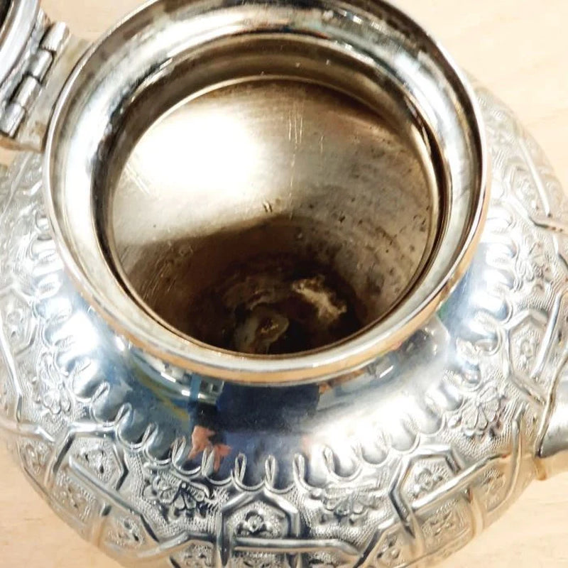 Set of 2 Moroccan Teapots, Teapot for One or 3 Cups, Moroccan Green Tea, Small and Large Teapot