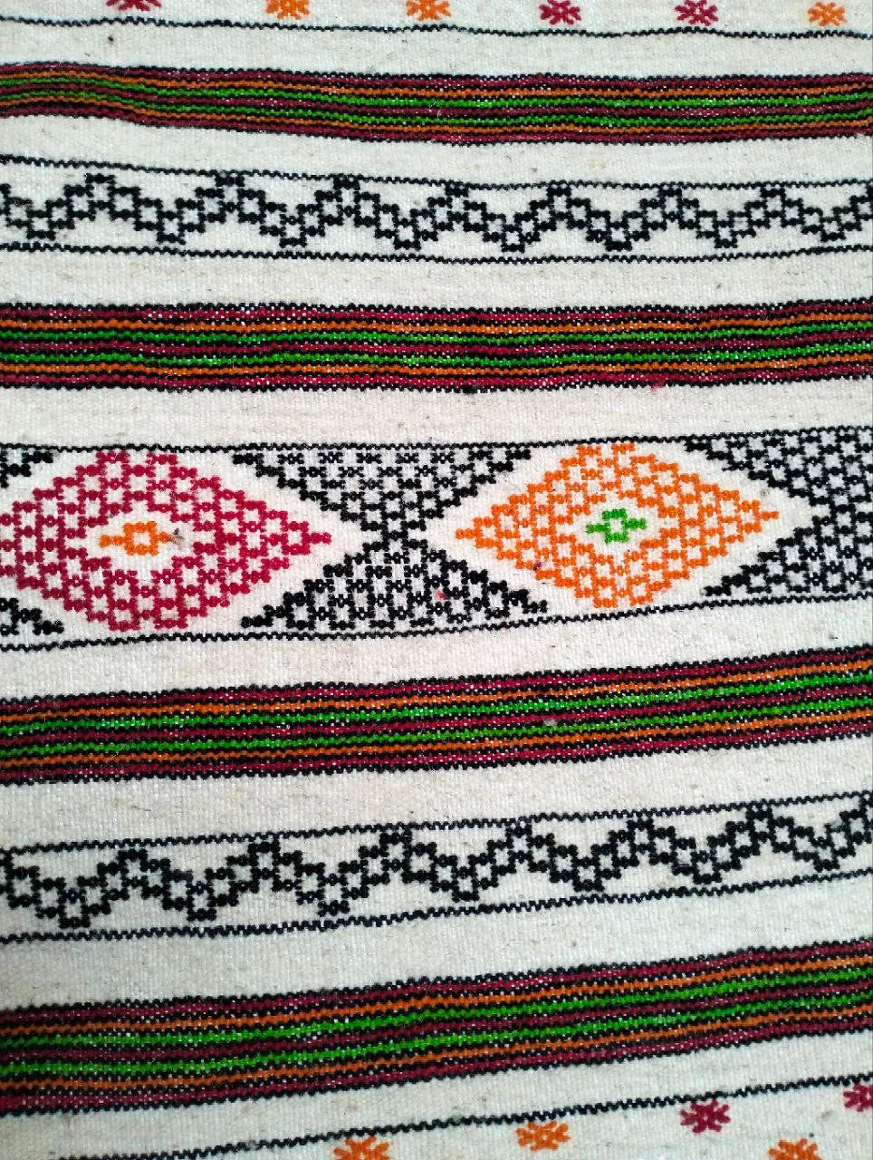 Moroccan Berber Rug. Moroccan Kilim Handmade Wool Rug. Authentic Azilal. Berber Runner . Cactus Silk Rug