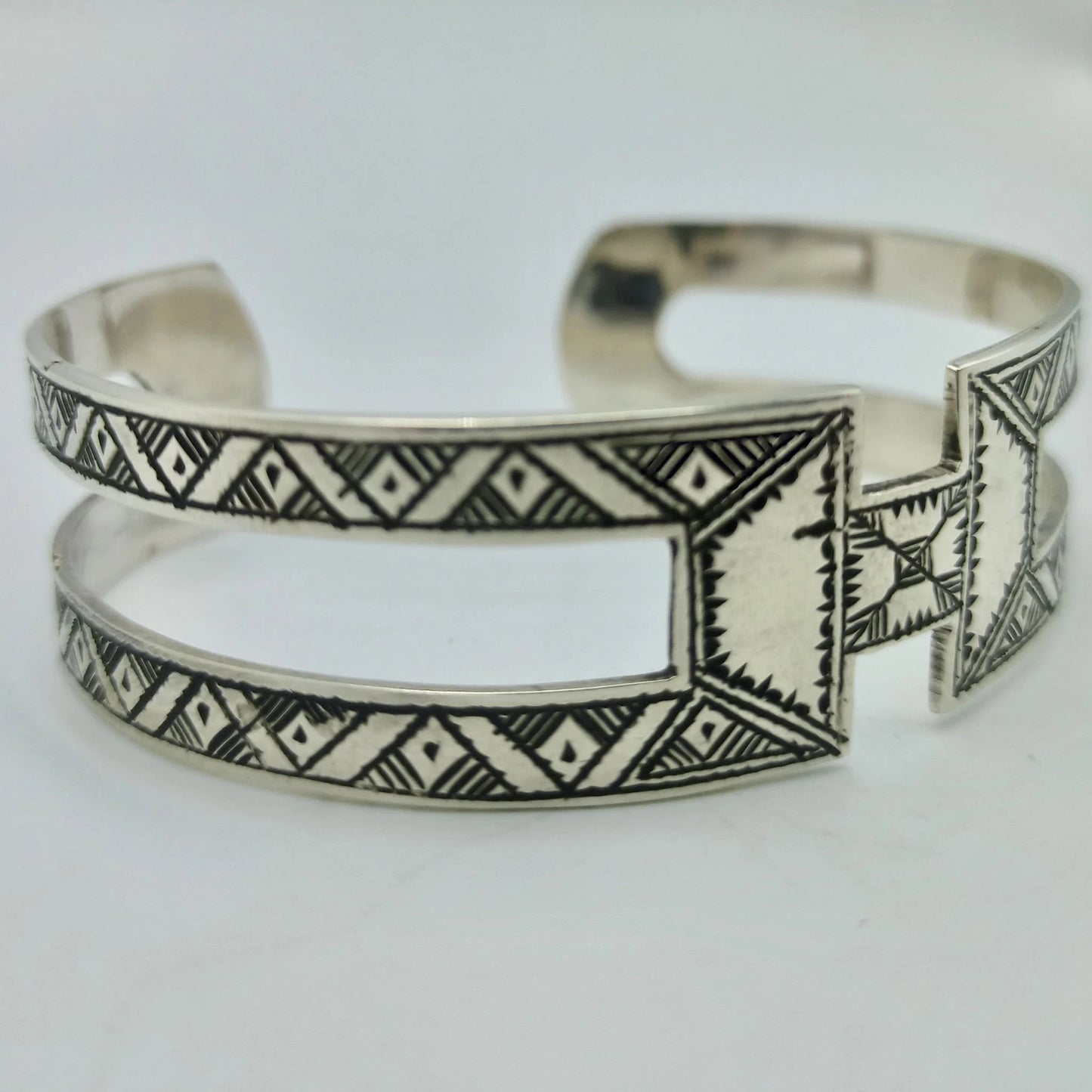 Bangle Bracelet 925 Sterling Silver Open Charm, Fine Jewelry Cuff Bracelet, Handmade Bracelet, Perfect for Any Occasion