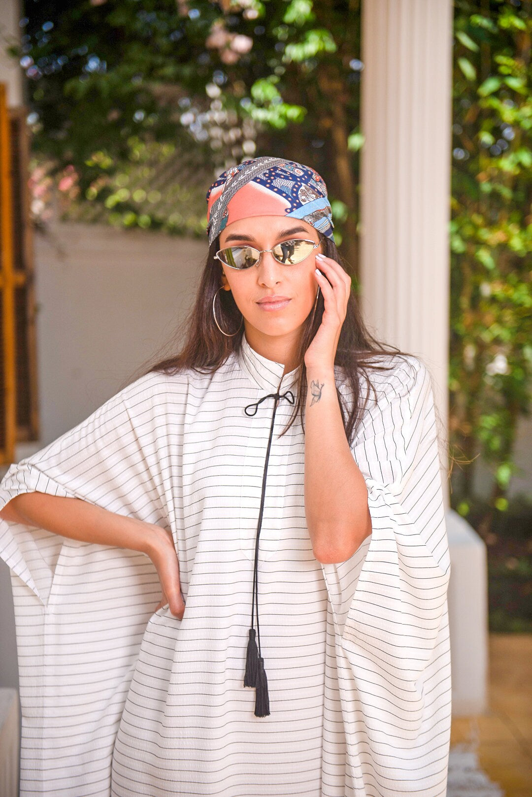 Moroccan Kaftan, Stripes Dress, Oversized Dress, Loose Kaftan, Handmade Caftan, Boho Dress, Summer Maxi Dress, Maternity Dress