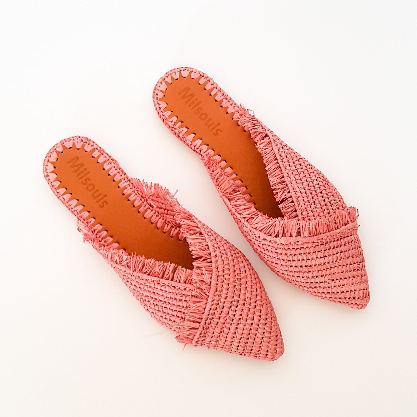 Moroccan Raffia, Woven Raffia Slippers, Raffia Slides, Raffia Slippers, Pink Raffia Shoes, Moroccan Shoe, Handwoven Shoes