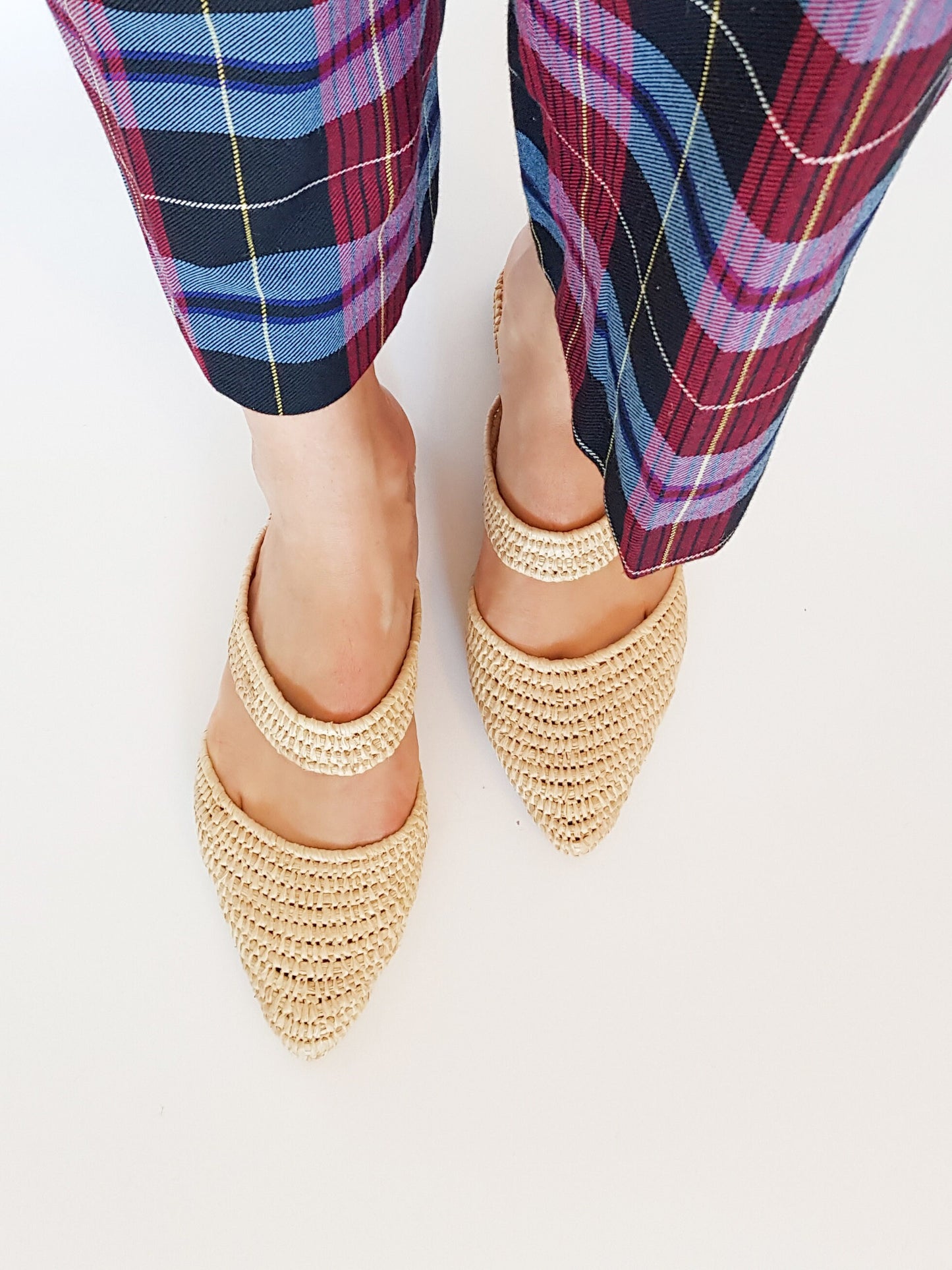 Ready to Ship, Raffia Shoes, Handmade Slippers, Summer Mules, Moroccan Shoes, High End Raphia Flats, Moroccan Babouch