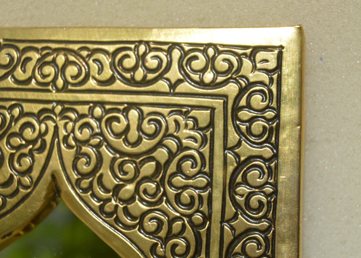 Set of Two Mirrors, Handmade Mirror,Brass Wall Mirror,Moroccan Mirror,Decorative Mirror, Handmade Mirror, Wall Brass Decor, Moroccan Decor