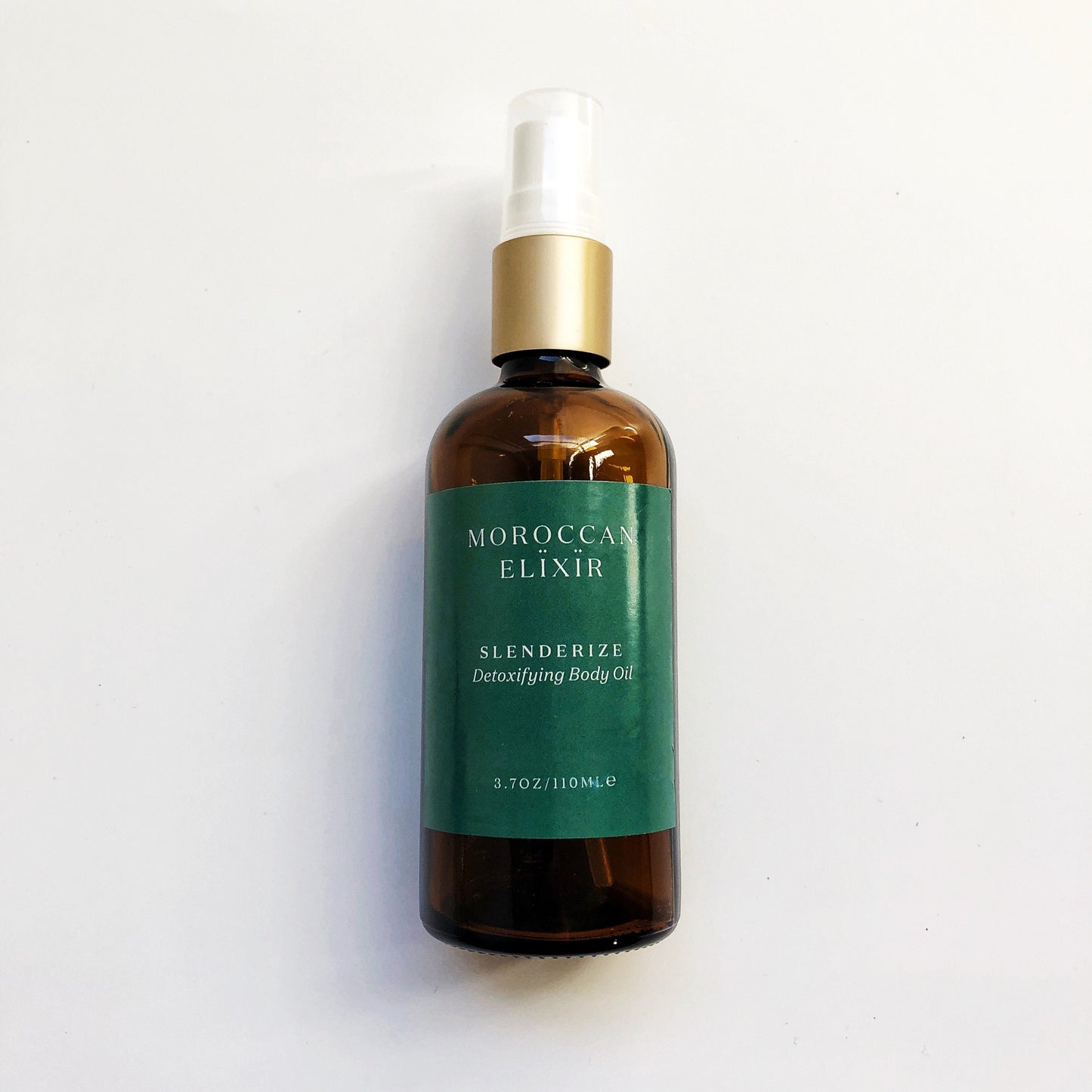 SLENDERIZE Detoxifying Body Oil Argan Oil with Organic Sage, Basil, Lemon and White Grapefruit