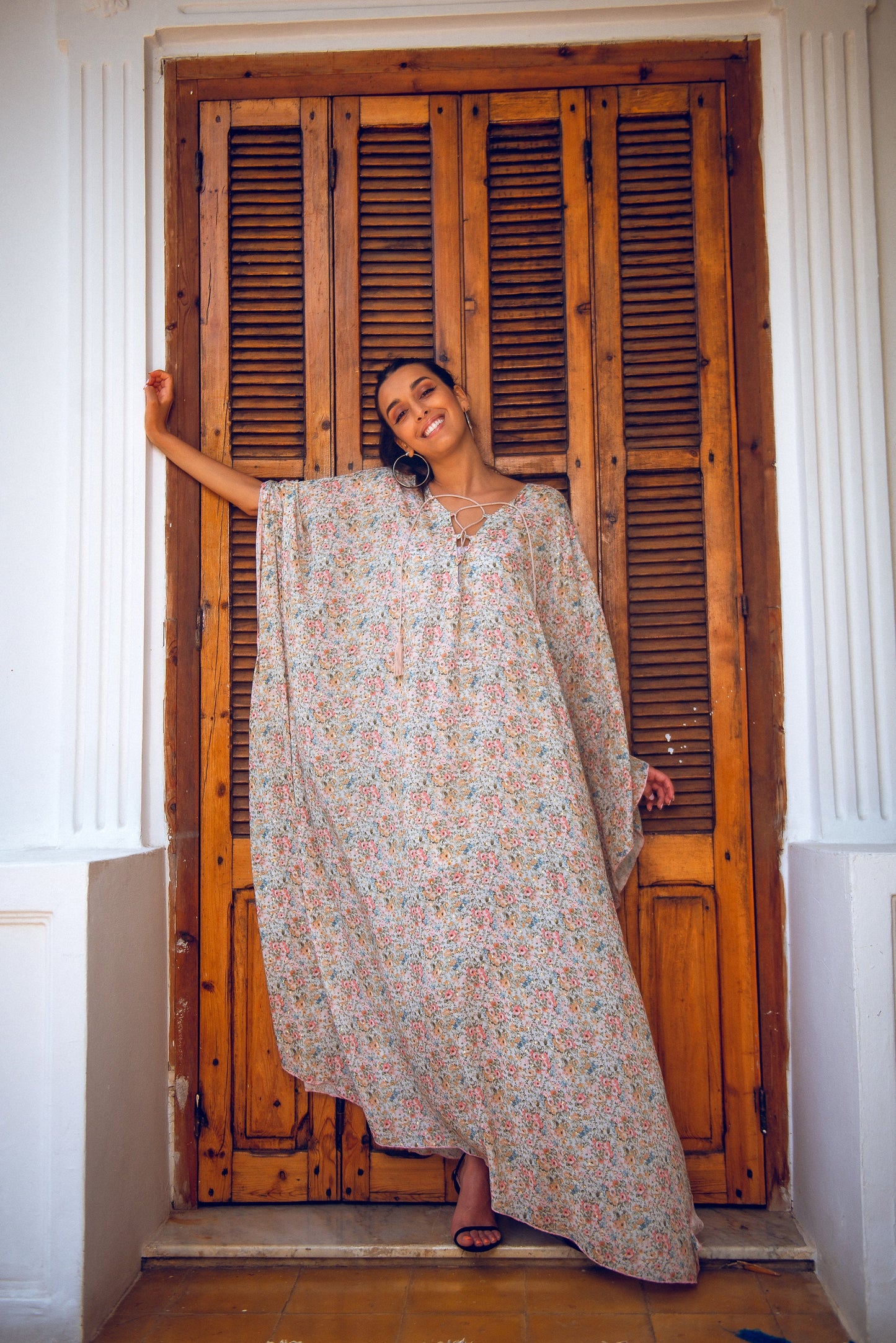 Moroccan Caftan, Handmade Dress, Resortwear, Summer Kaftan, Women Loose Dress, Bohemian Dress
