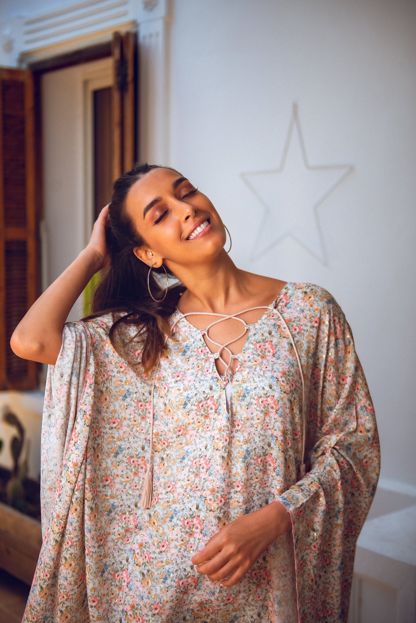 Moroccan Caftan, Handmade Dress, Resortwear, Summer Kaftan, Women Loose Dress, Bohemian Dress