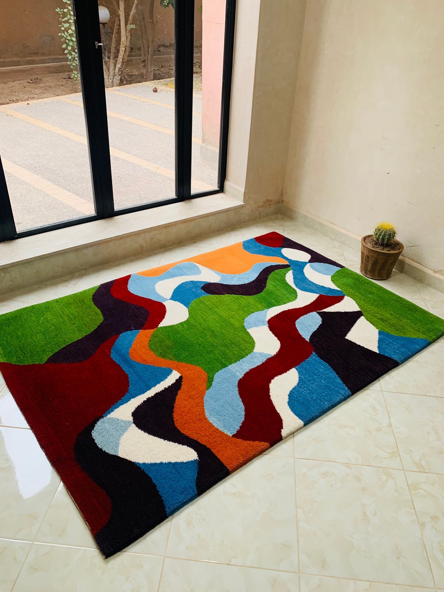 Moroccan Flatweave Rug, Colorful Rug, Handmade Rug, Runner Rug, Floor Sofa, Area Rug, Kilim Rug, Chechered Rug, Shag Rug, Large Moroccan Rug