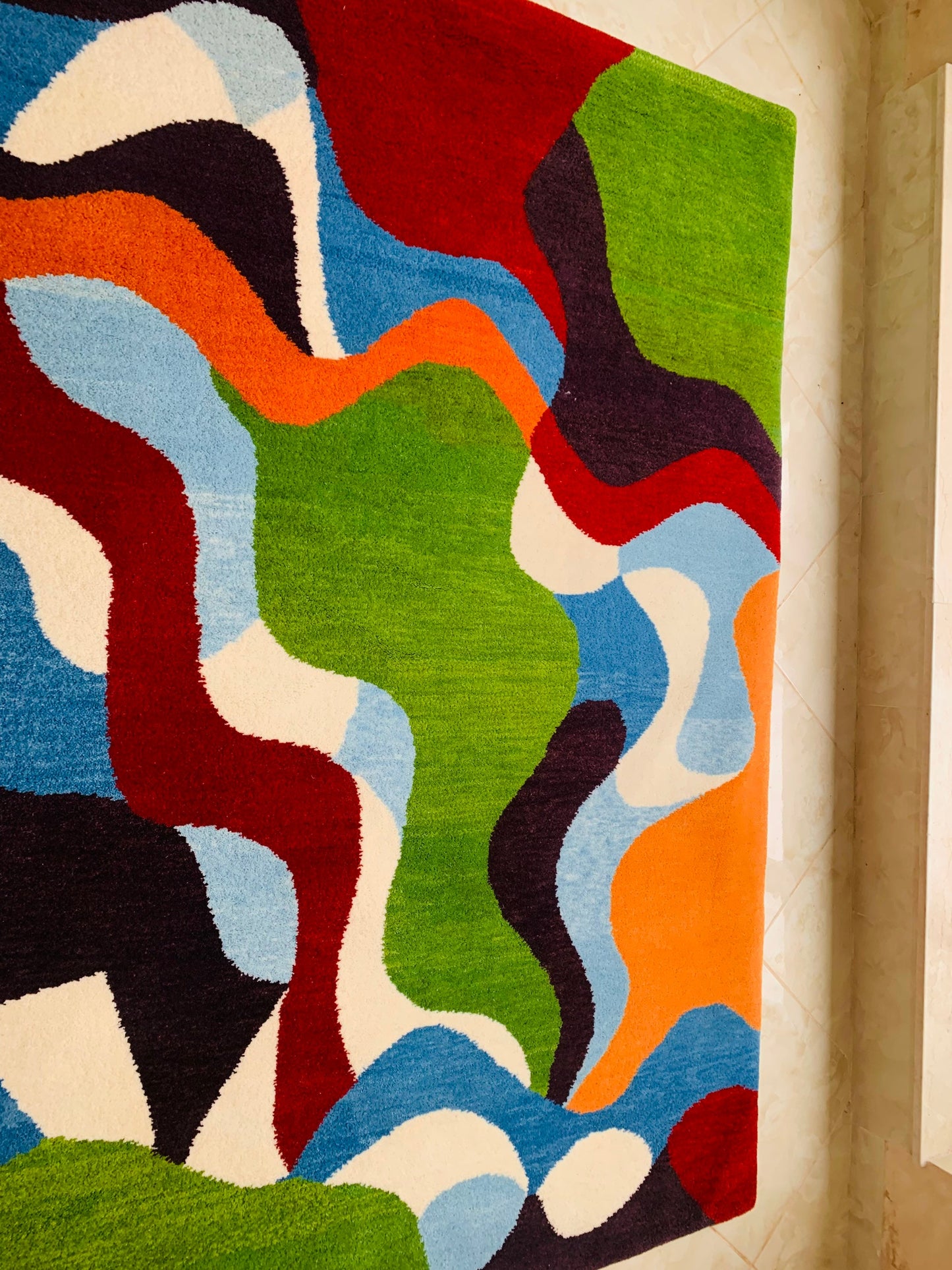 Moroccan Flatweave Rug, Colorful Rug, Handmade Rug, Runner Rug, Floor Sofa, Area Rug, Kilim Rug, Chechered Rug, Shag Rug, Large Moroccan Rug