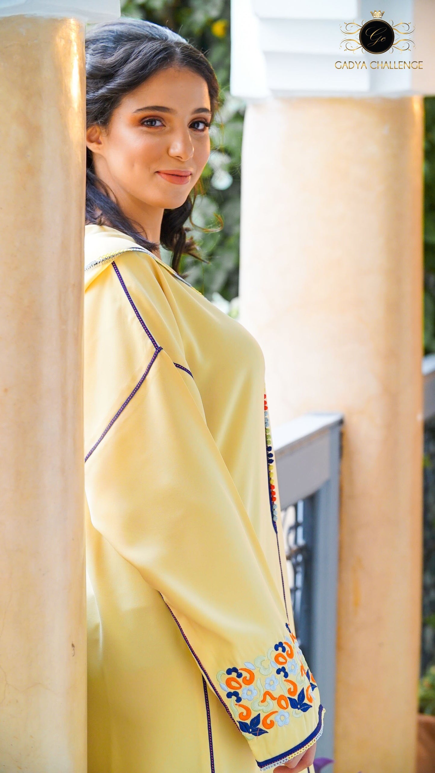 Djellaba Artisanale Brodée – Style Marocain Authentique Pour Femme Élégante