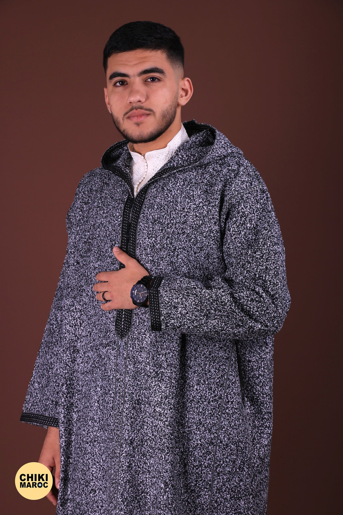 Kaftan for Men , Djellaba for Men , Morrocan Djellaba, Indoor Kaftan - Heavy Wool Djellaba, Jabador for Men, Kaftan for Wedding, Long Dress